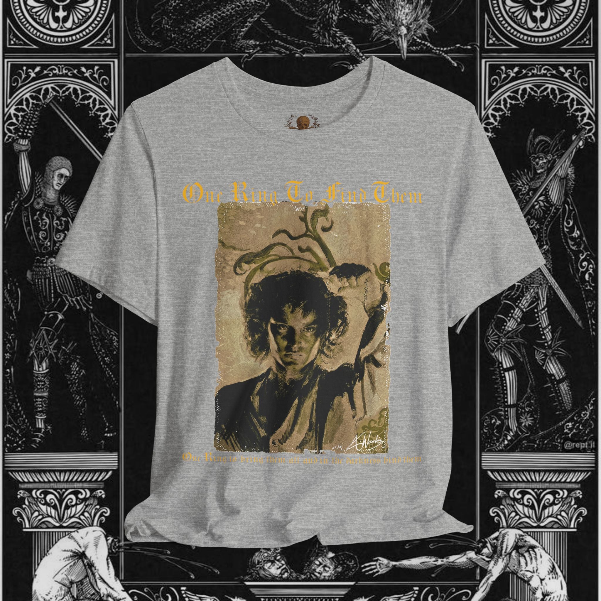 The Last Temptation Medieval Fantasy Graphic Shirt