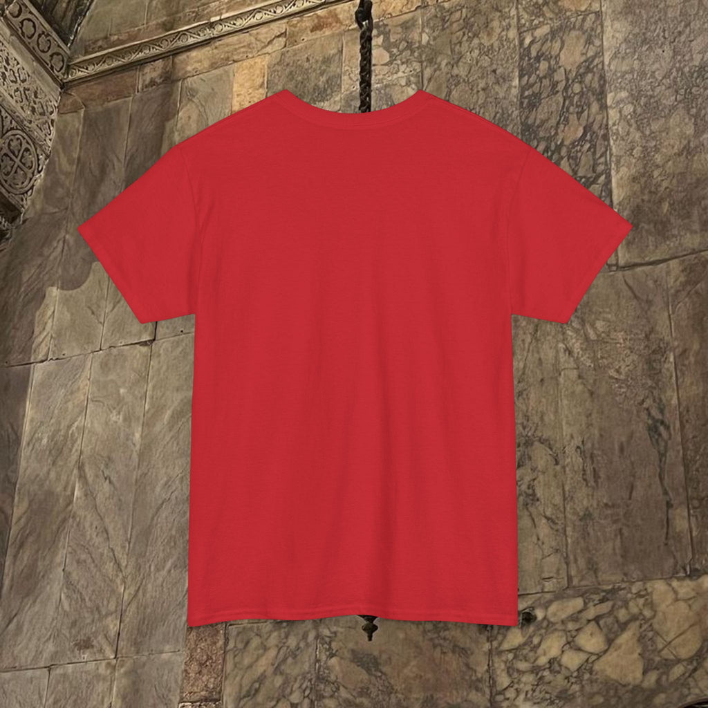 Byzantine Manuscript Art T-Shirt - Sacred Icon work