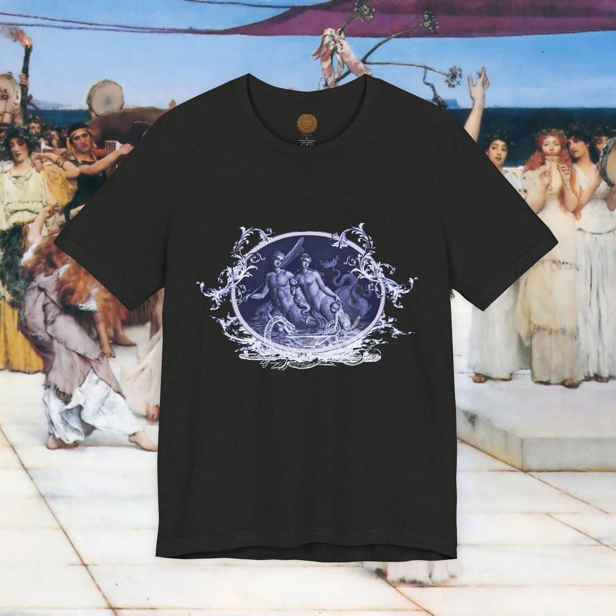 Dagon Graphic T-Shirt – Ancient Fish God of Mesopotamian Mythology | Classical History Gift