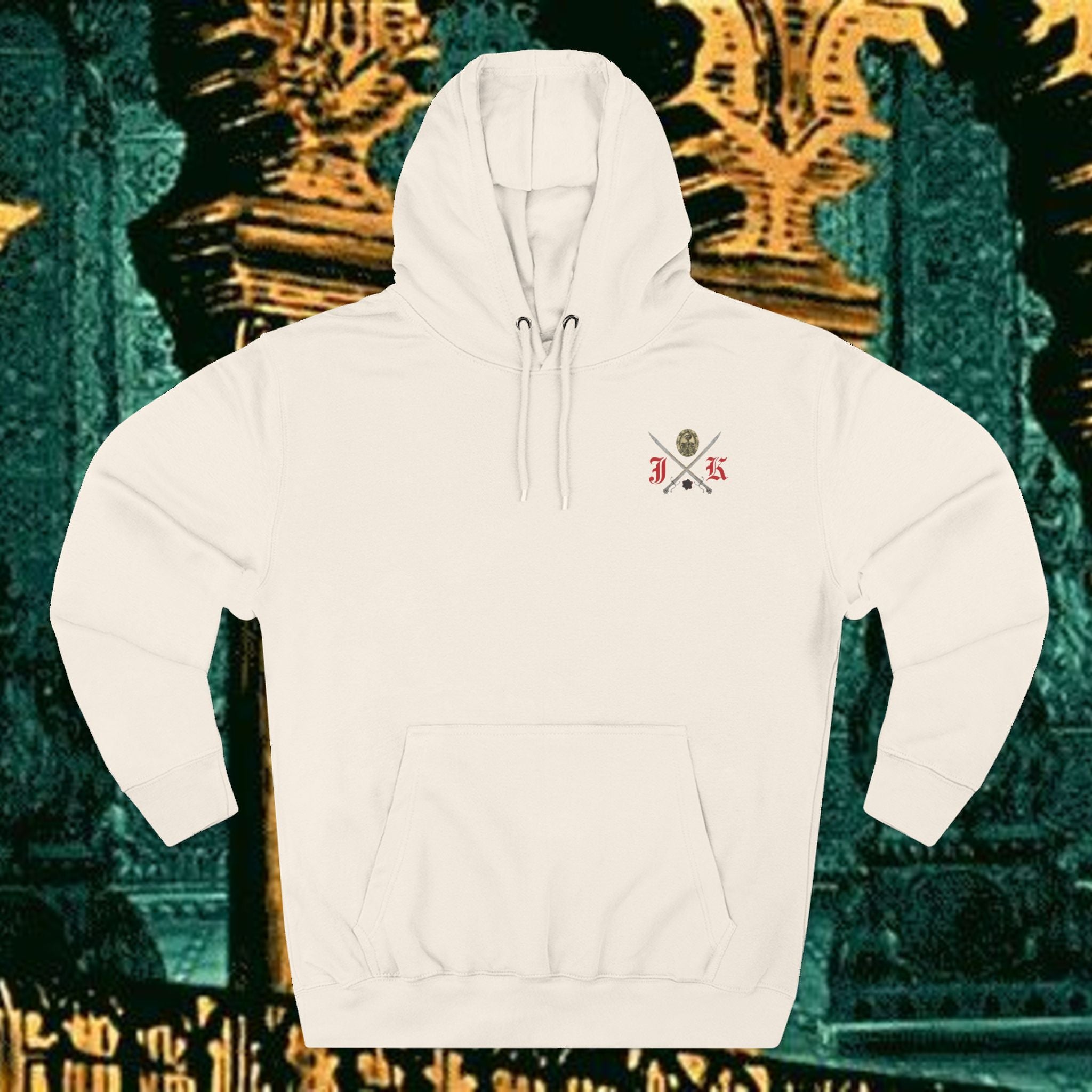 Sons of the Steppe Fleece Hoodie Early Medieval Design