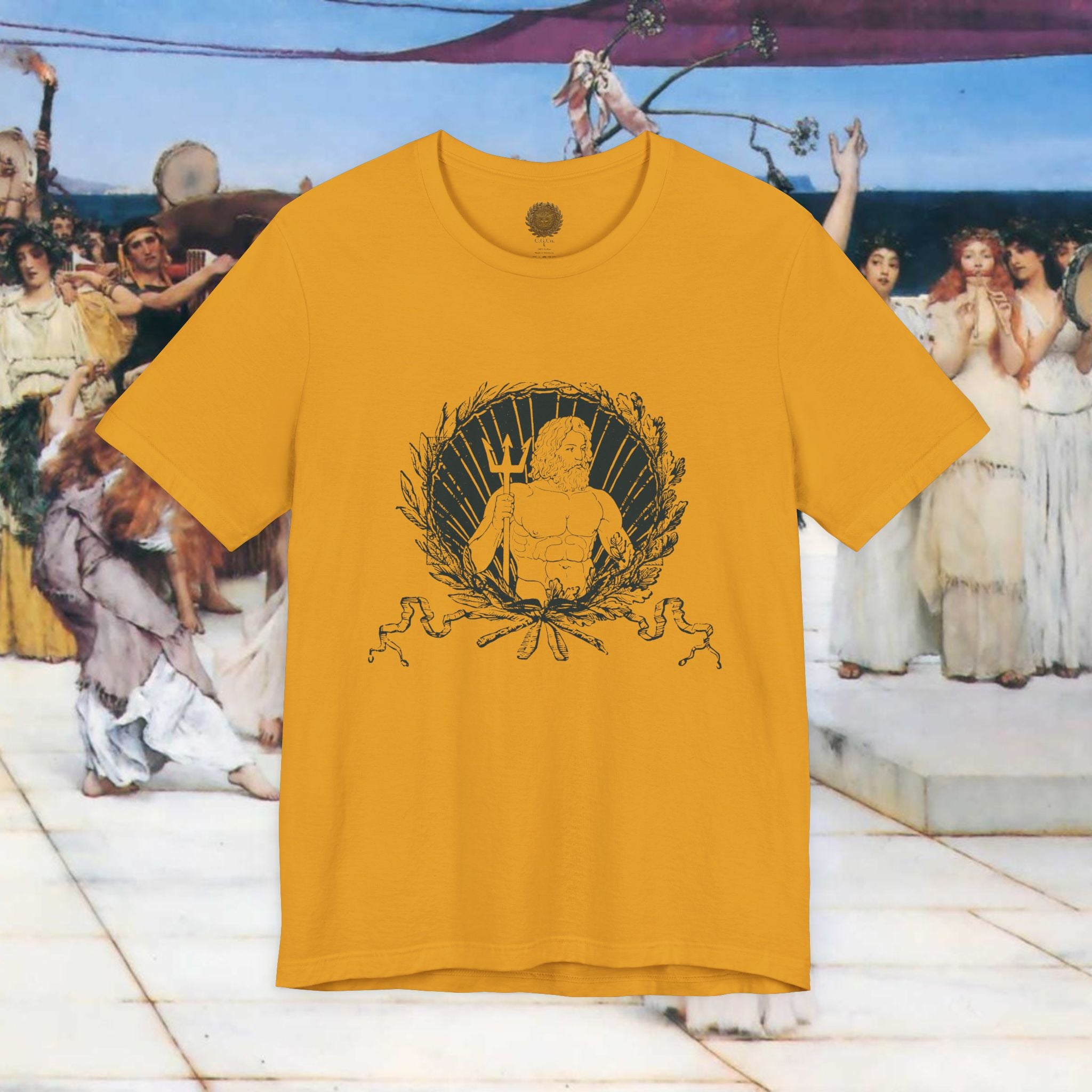 Neptune's Domain Graphic T Shirt – Roman God of the Sea   Mythology