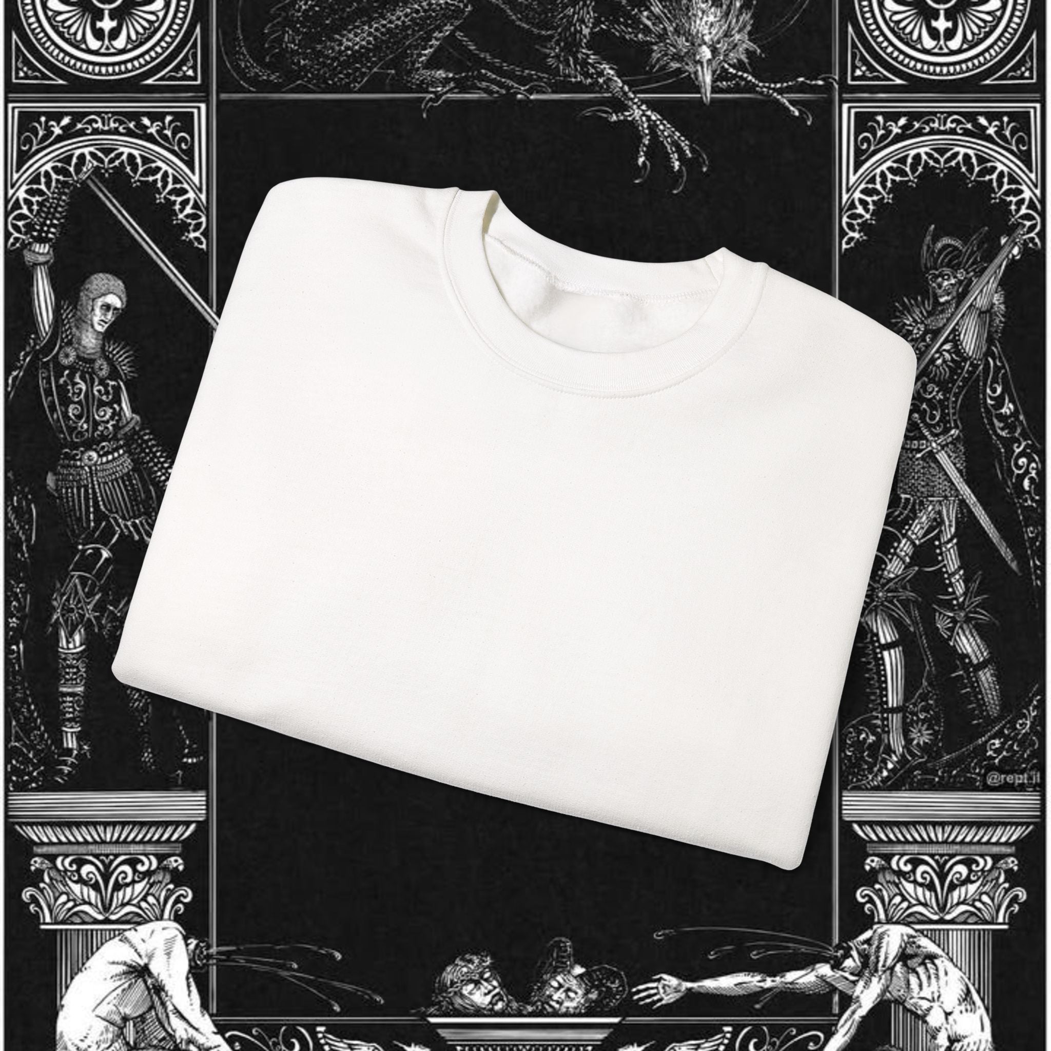 The Last Temptation Medieval Fantasy Graphic Sweatshirt