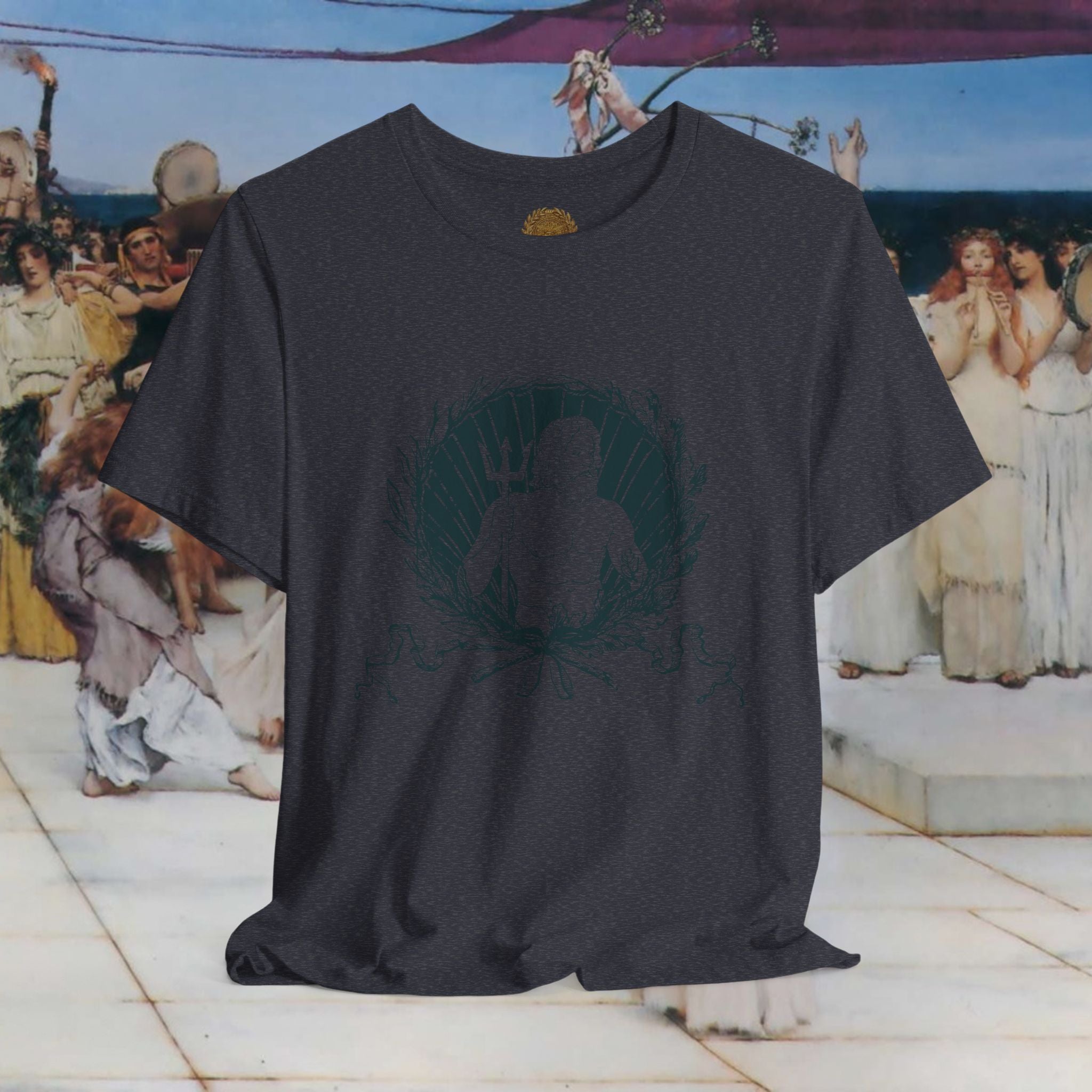 Neptune's Domain Roman Sea God T-Shirt