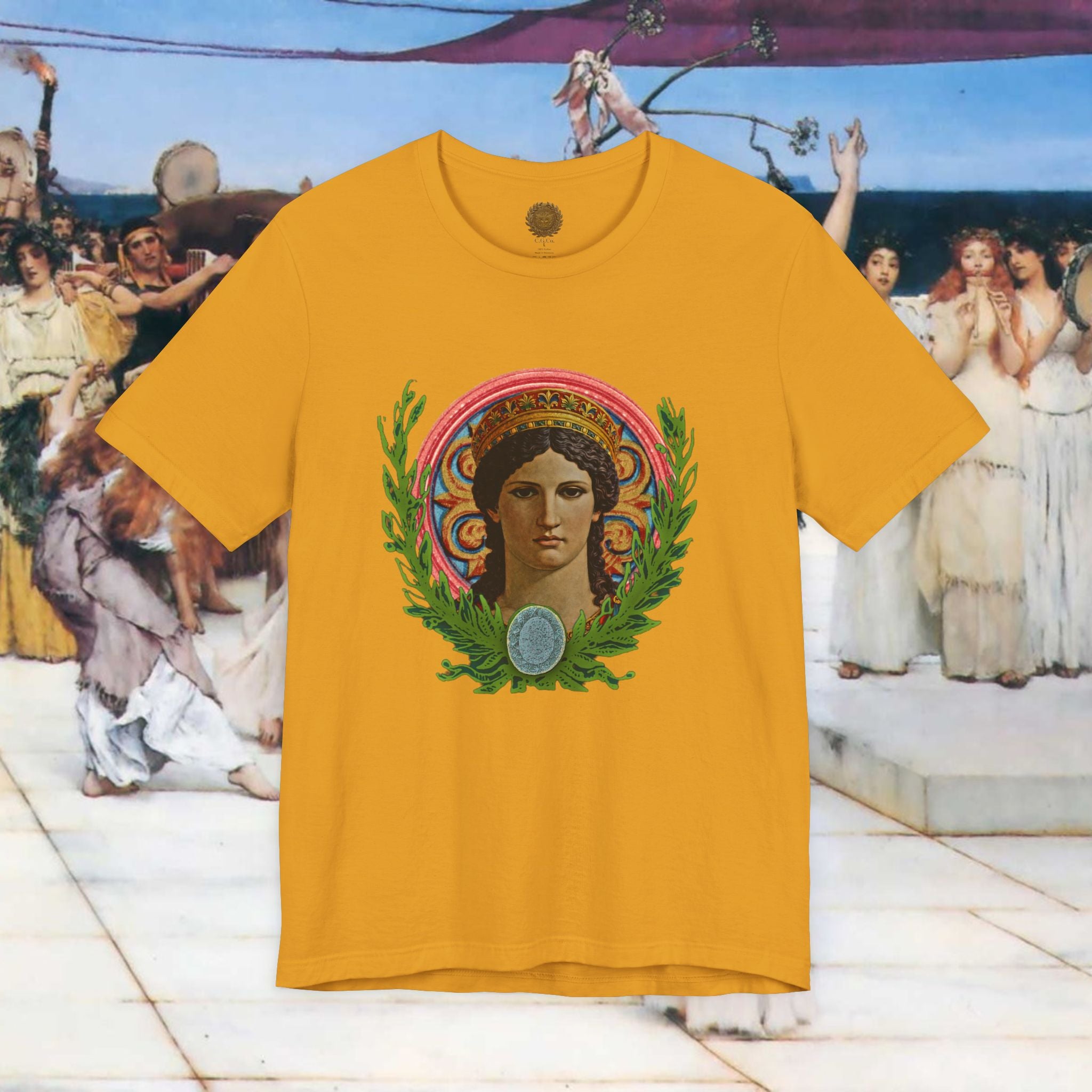Hera's Wondering – Greek Goddess Coloured Diadem T-Shirt