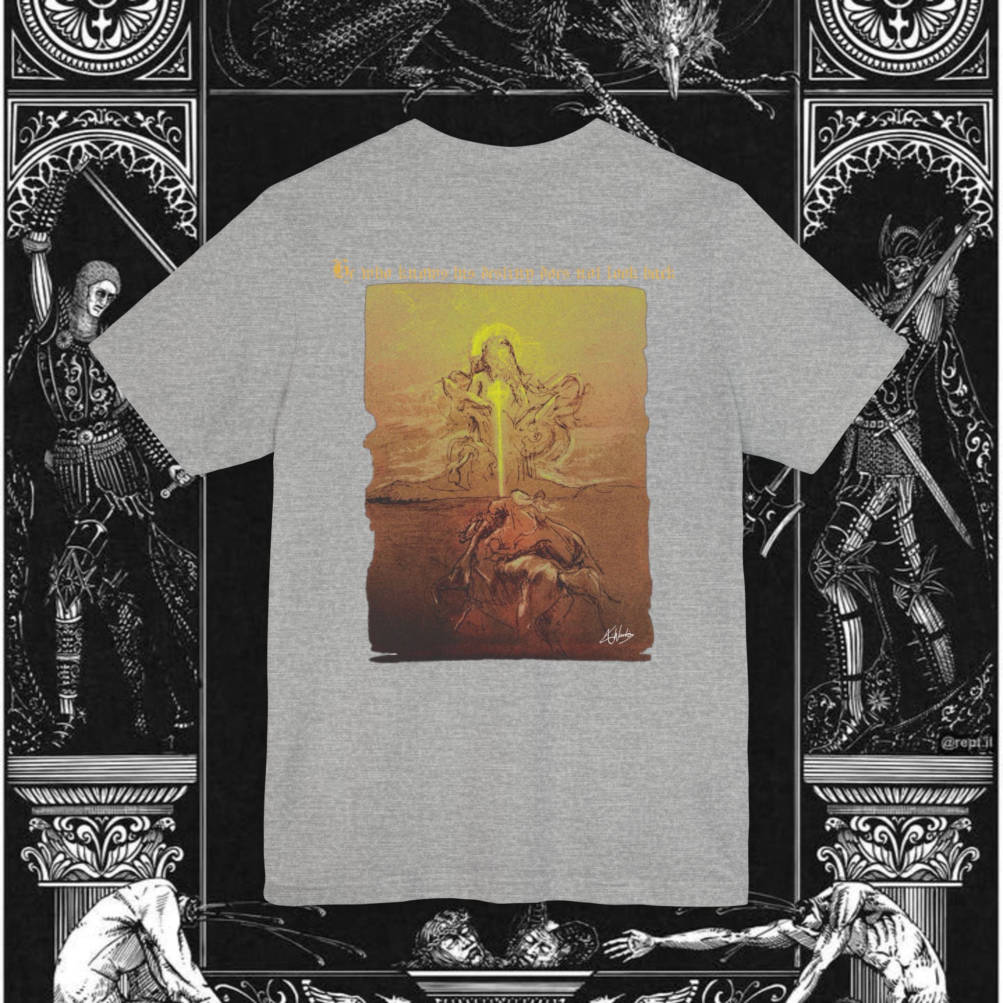 The Destiny of Man Medieval Fantasy Graphic Shirt