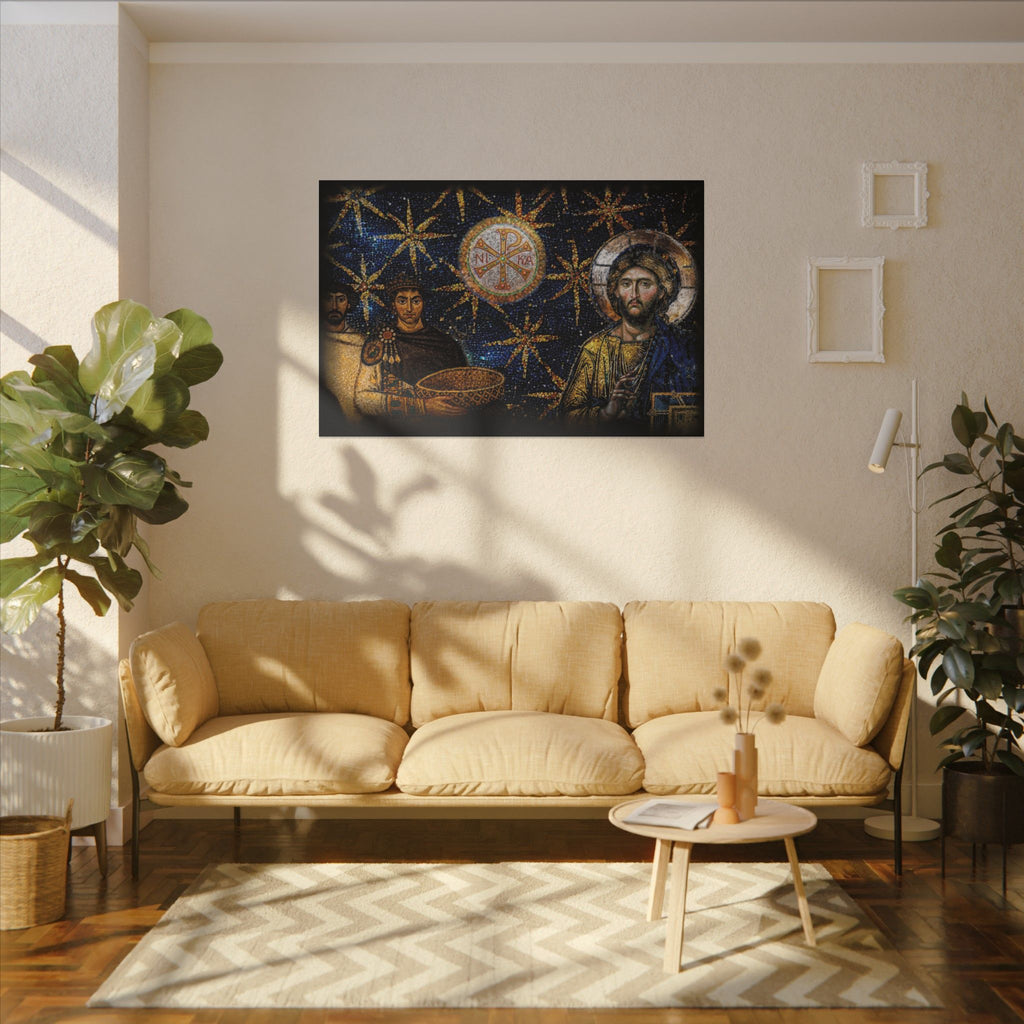 Justinian's Glory Byzantine Late Roman Inspired Matte Canvas, Stretched, (Multi-Size)