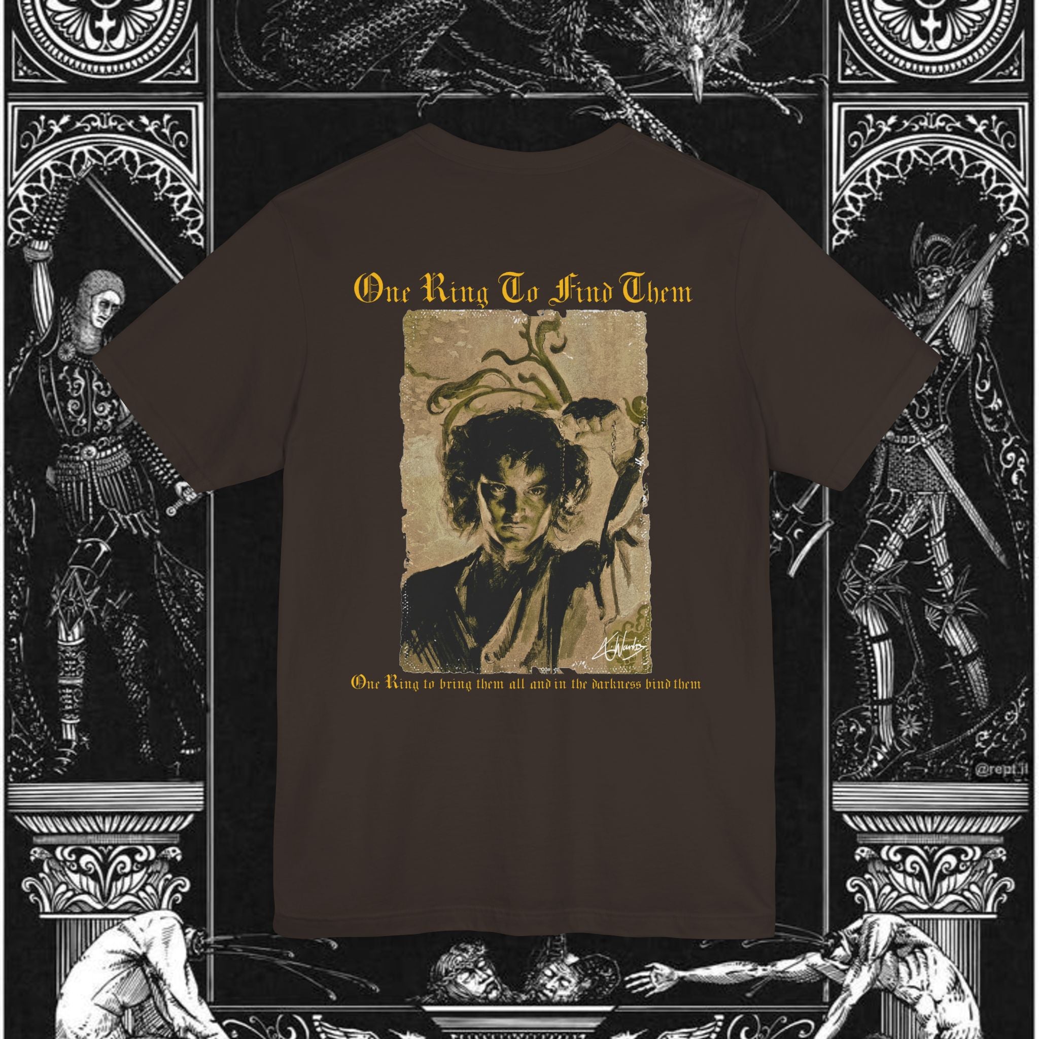 The Last Temptation Medieval Fantasy Graphic Shirt