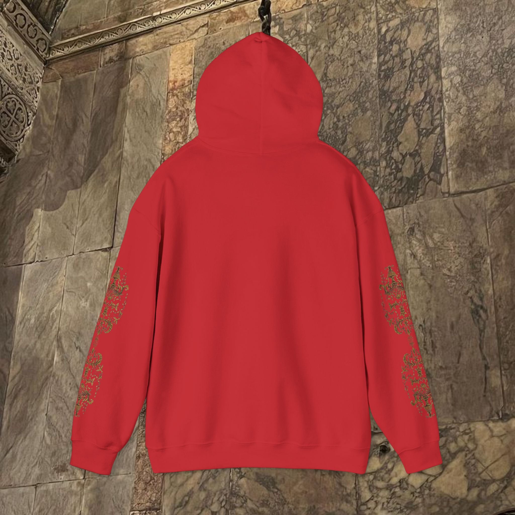 Byzantine Art Hoodie - Mother and Child Design