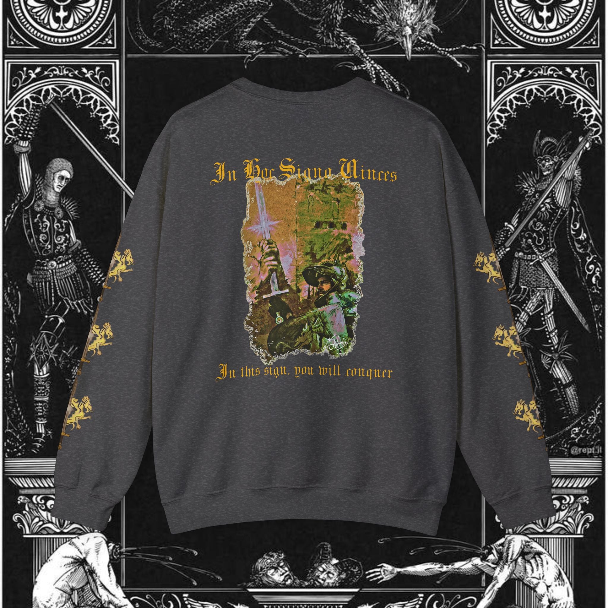 The King's Destiny Medieval Fantasy Graphic Sweatshirt