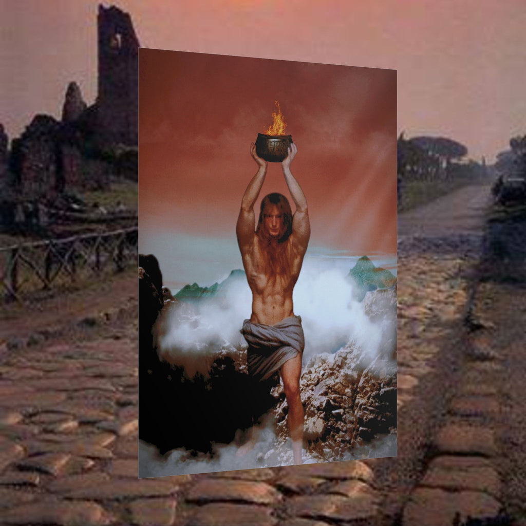The Flame of Prometheus Classical Mythology Inspired Prints