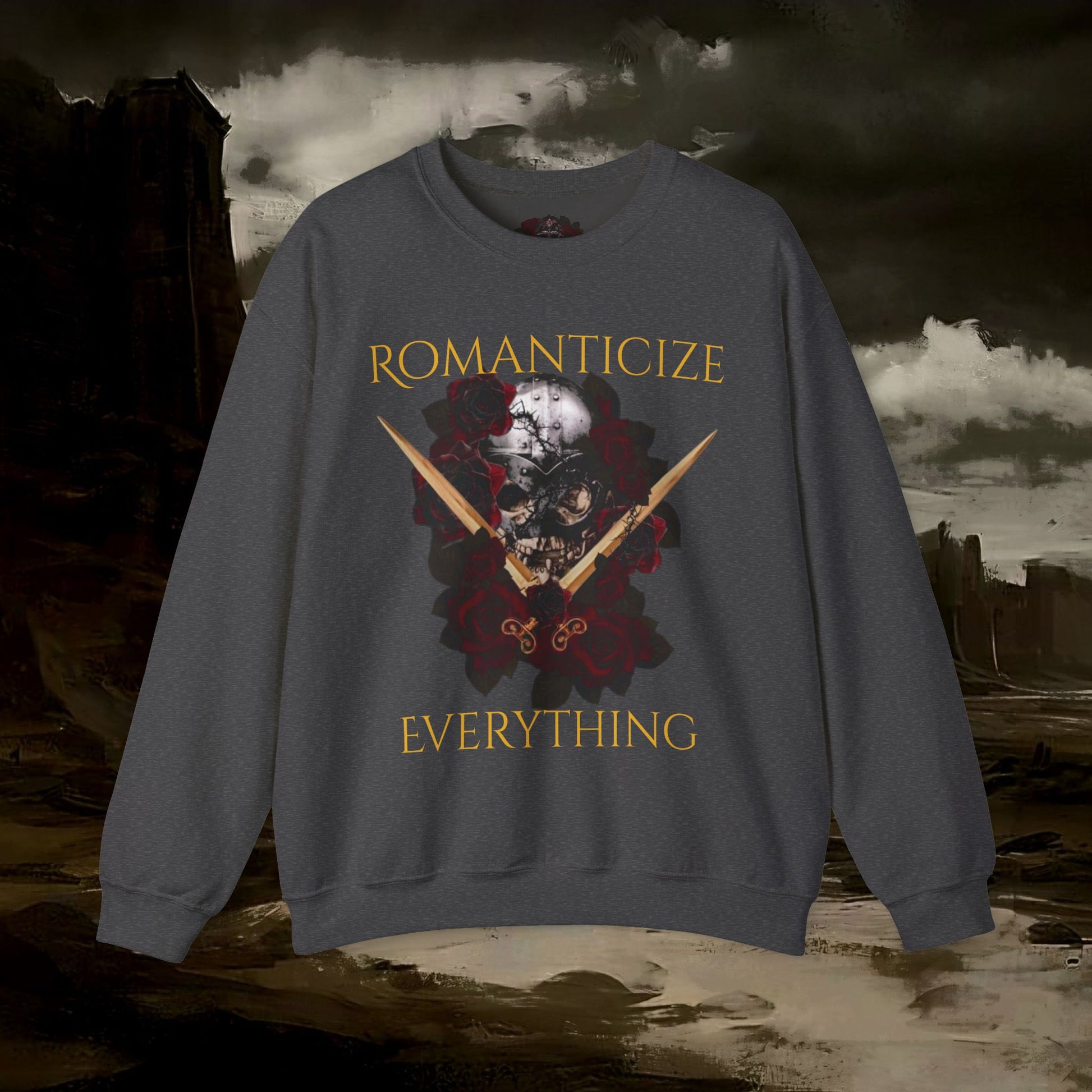 The Barbarian's Fate Medieval Fantasy Inspired Graphic Sweatshirt