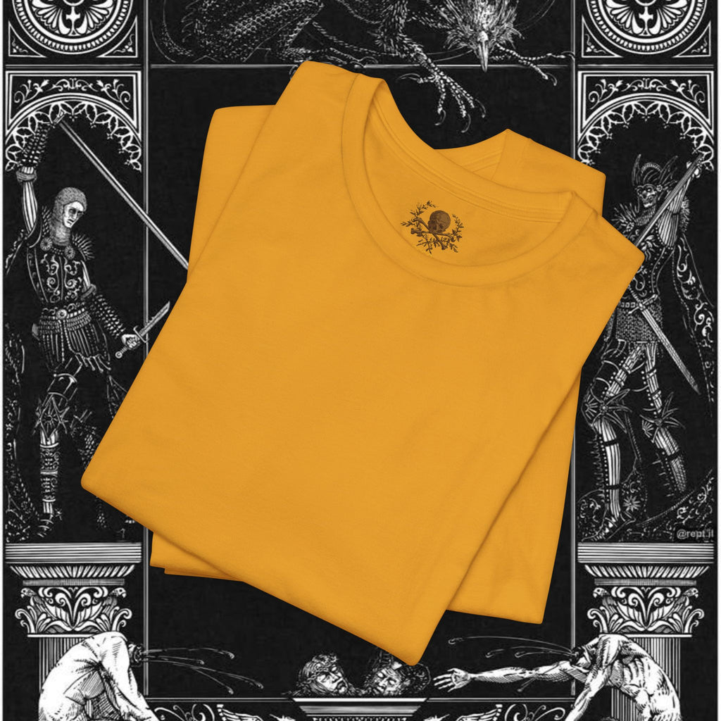 The Circle of Life Medieval Fantasy Inspired Graphic Shirt