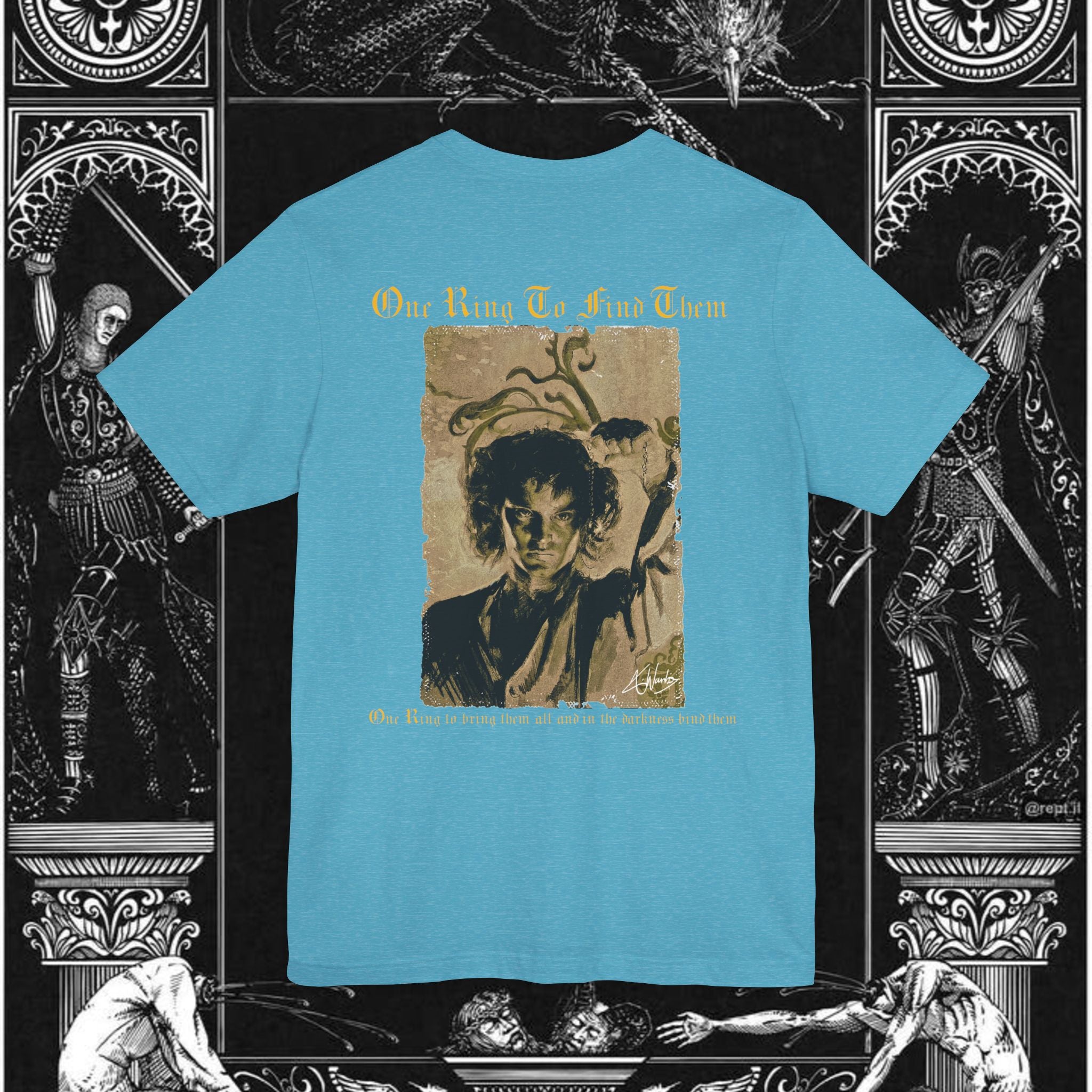 The Last Temptation Medieval Fantasy Graphic Shirt
