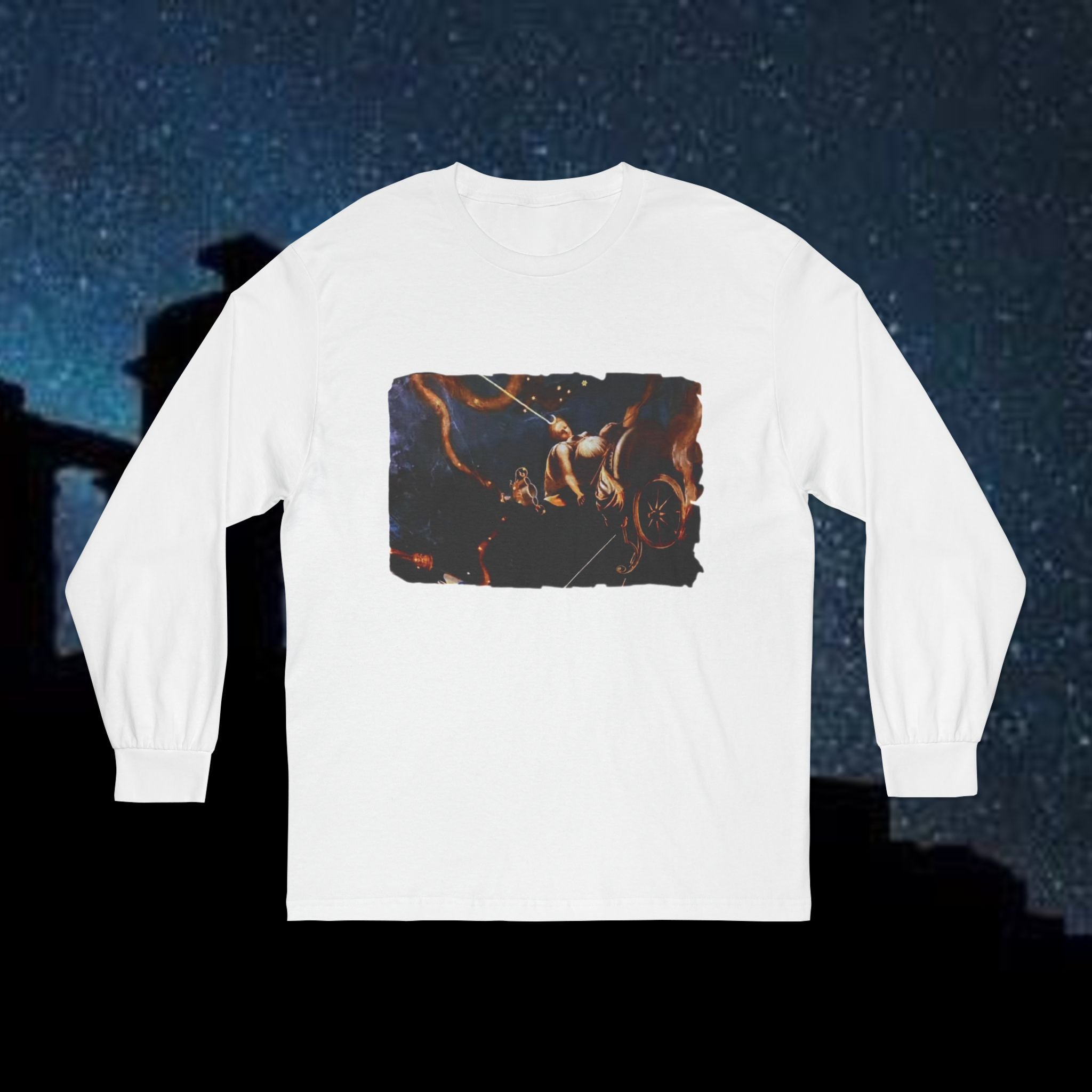 Goddess of the Cosmos Graphic Long Sleeve T-Shirt