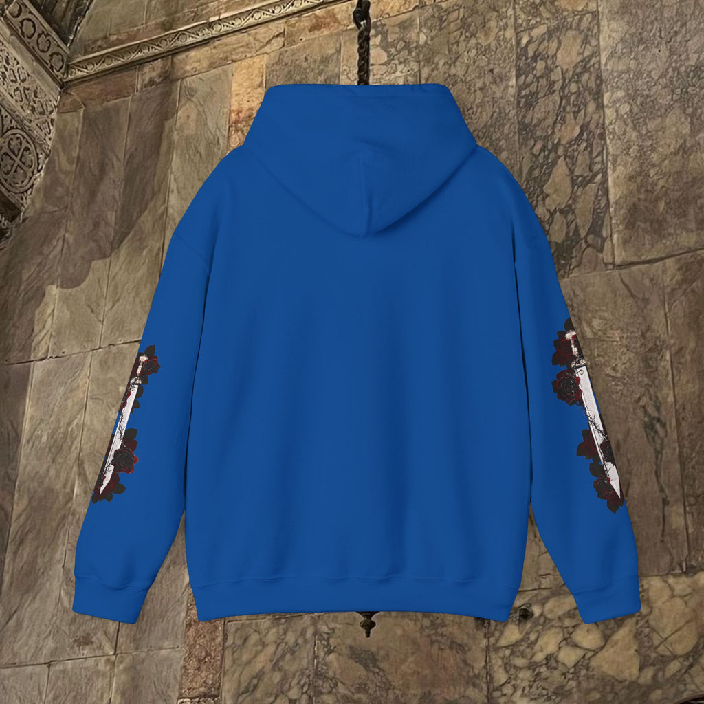 The Last Great Emperor Byzantine Inspired Graphic Hoodie Front Version