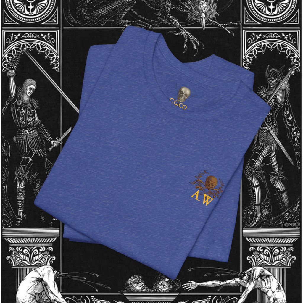 Man's Memento Medieval Fantasy Graphic T Shirt