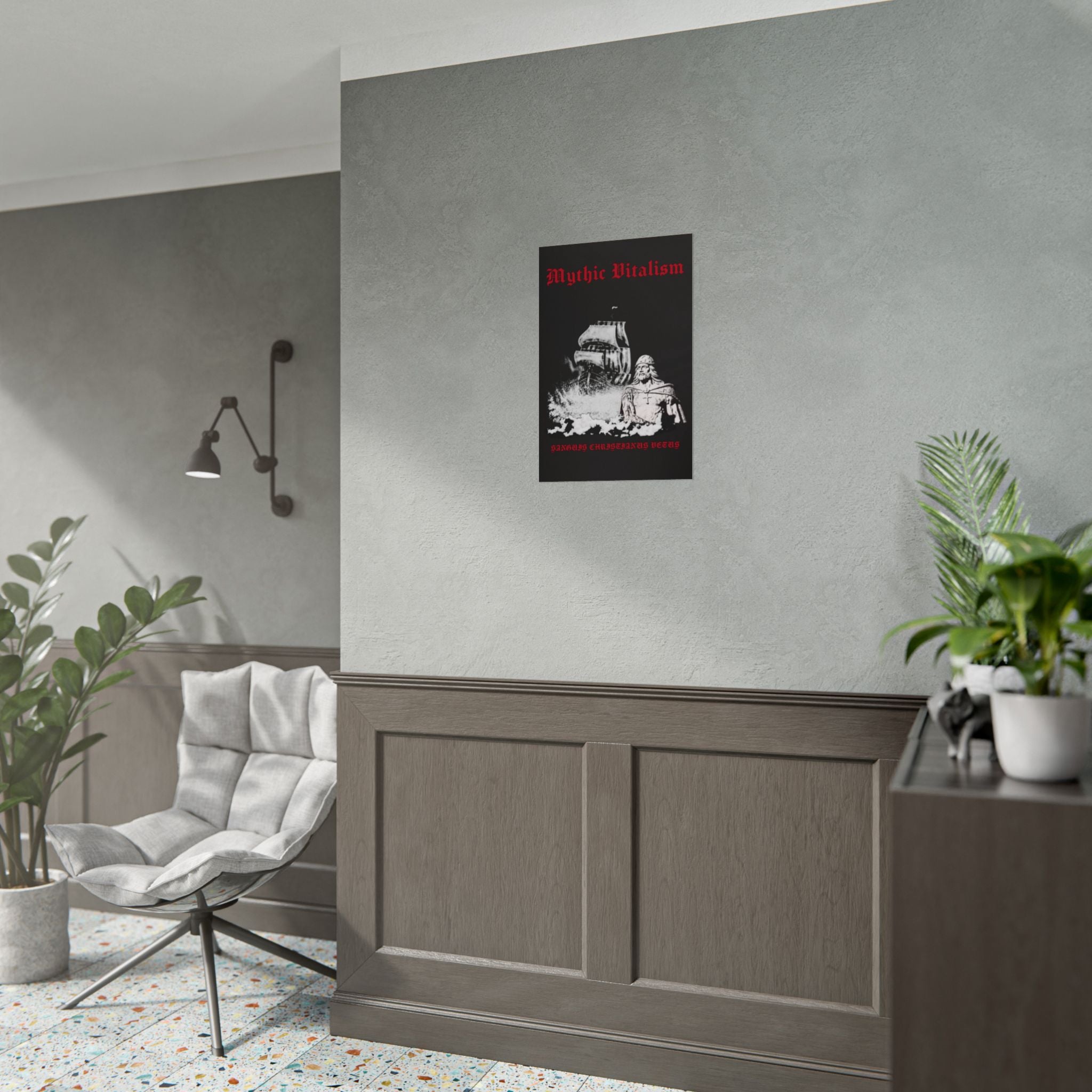 Mythical Vitalism, Sanguis Christianus Vetus Adventure and Exploration Inspired Rolled Posters