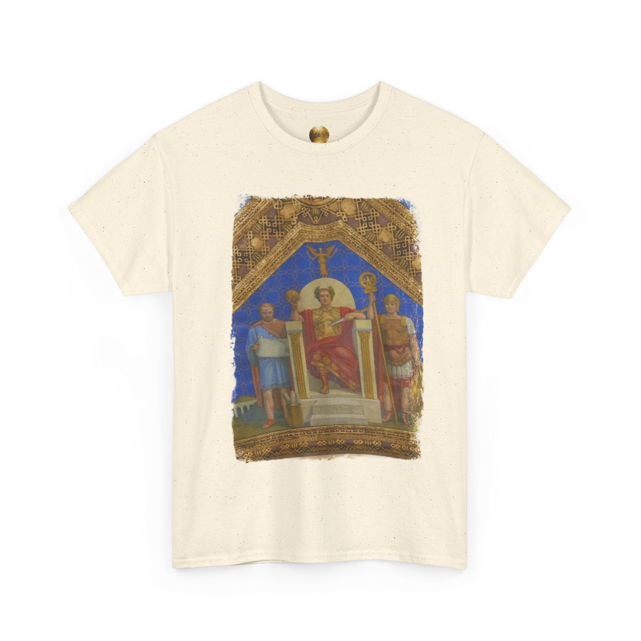 Imperial Throne Art Graphic T-Shirt- Eternal Ruler Design | Constantine Graphics