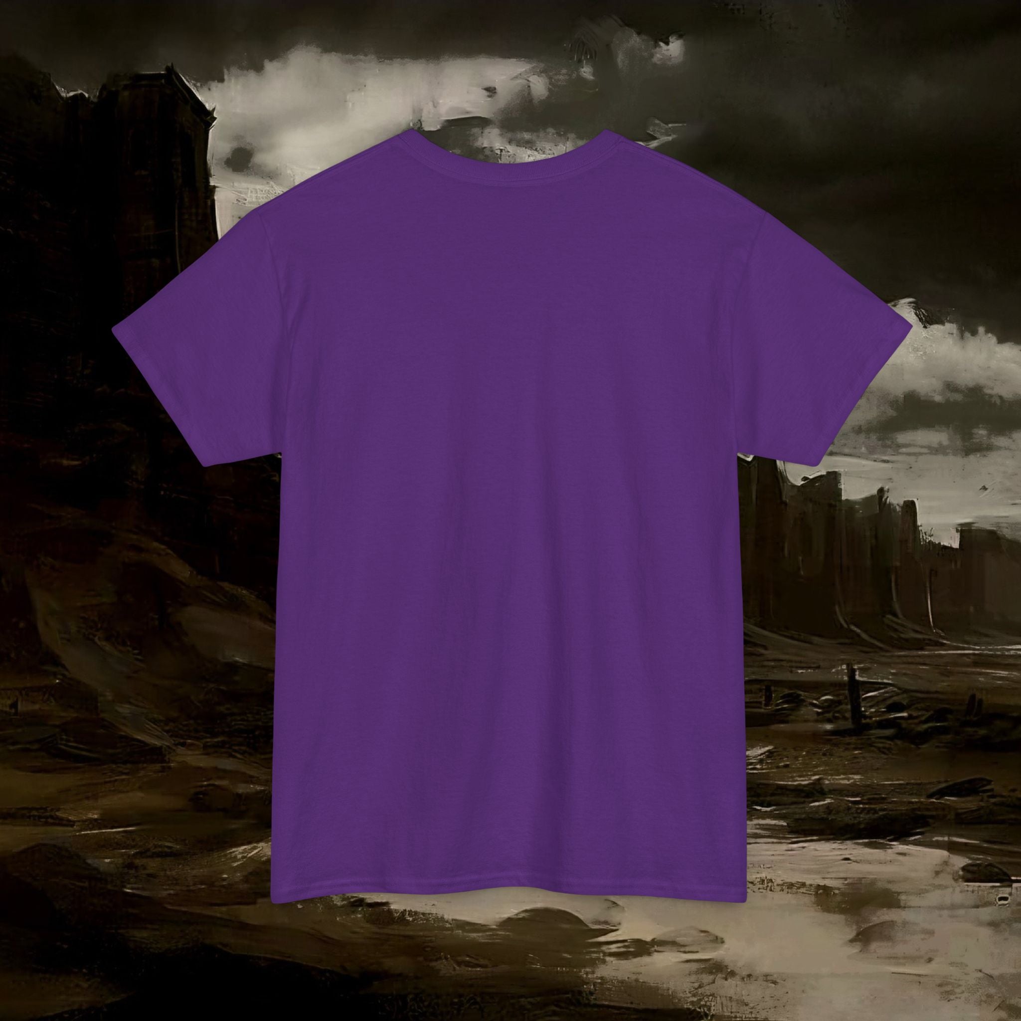 The Barbarian's Mirror Unisex Tee with Vintage Design Casual Wear, Everyday Style