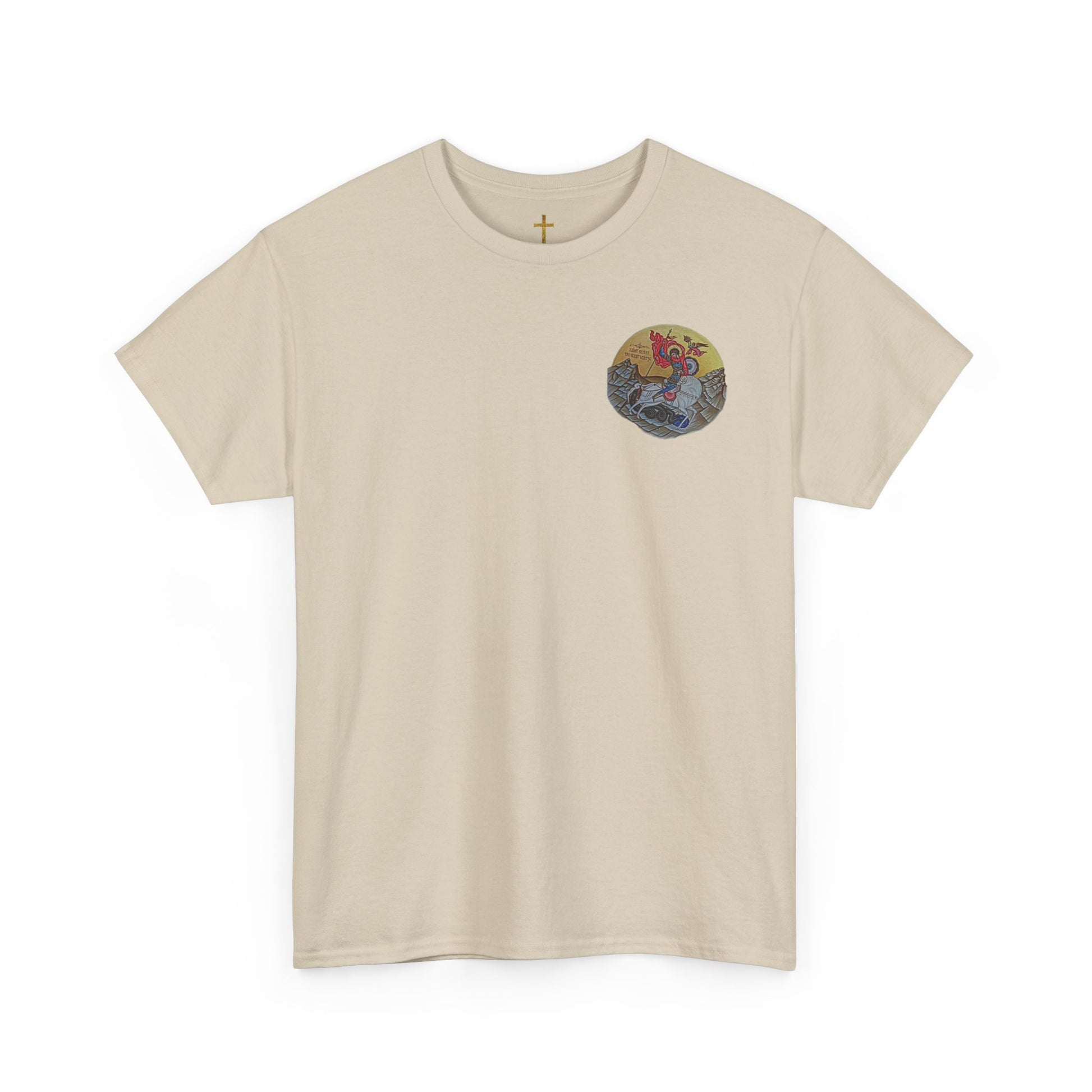 George the Dragon Slayer Graphic T-Shirt, Unisex Heavy Cotton Shirt
