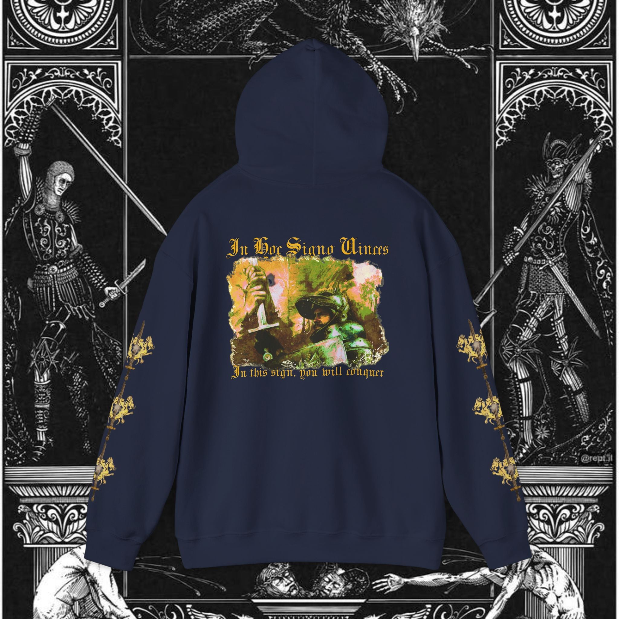 The King's Destiny Medieval Fantasy Graphic Hoodie
