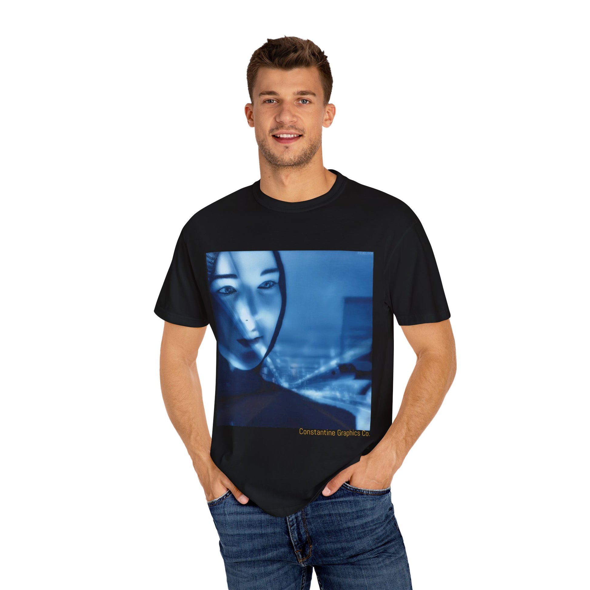 The Device Cyber y2k Graphic T Shirt