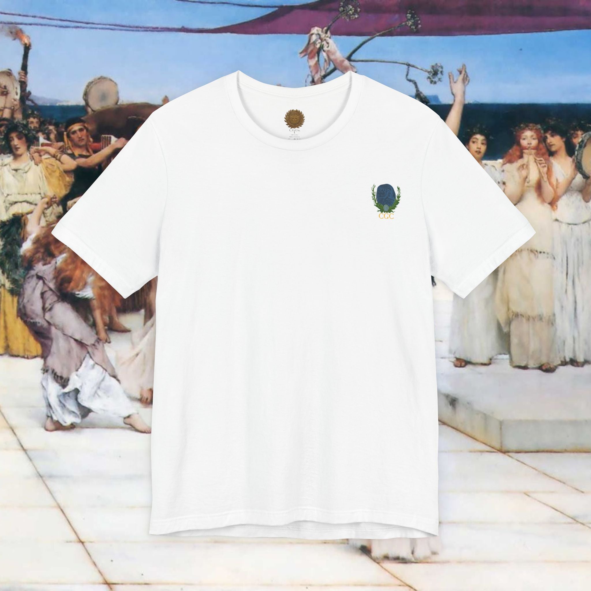 Roman Warrior Plumed Helmet Cameo T-Shirt