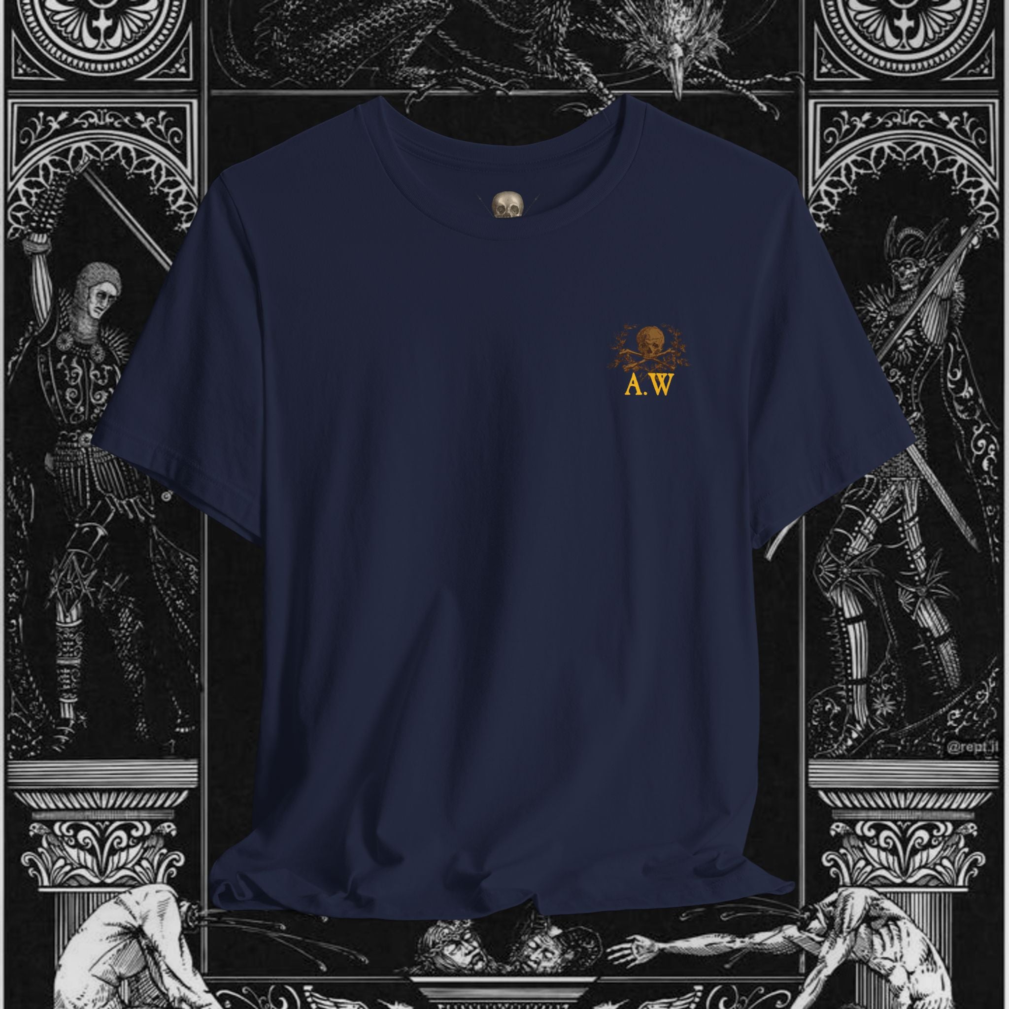 The Samurai's Vengeance Medieval Fantasy Graphic Shirt