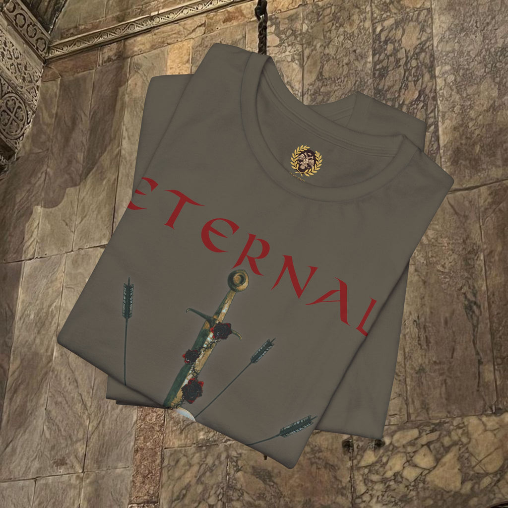 Eternal Glory of the Last Battle Cotton Graphic T-Shirt