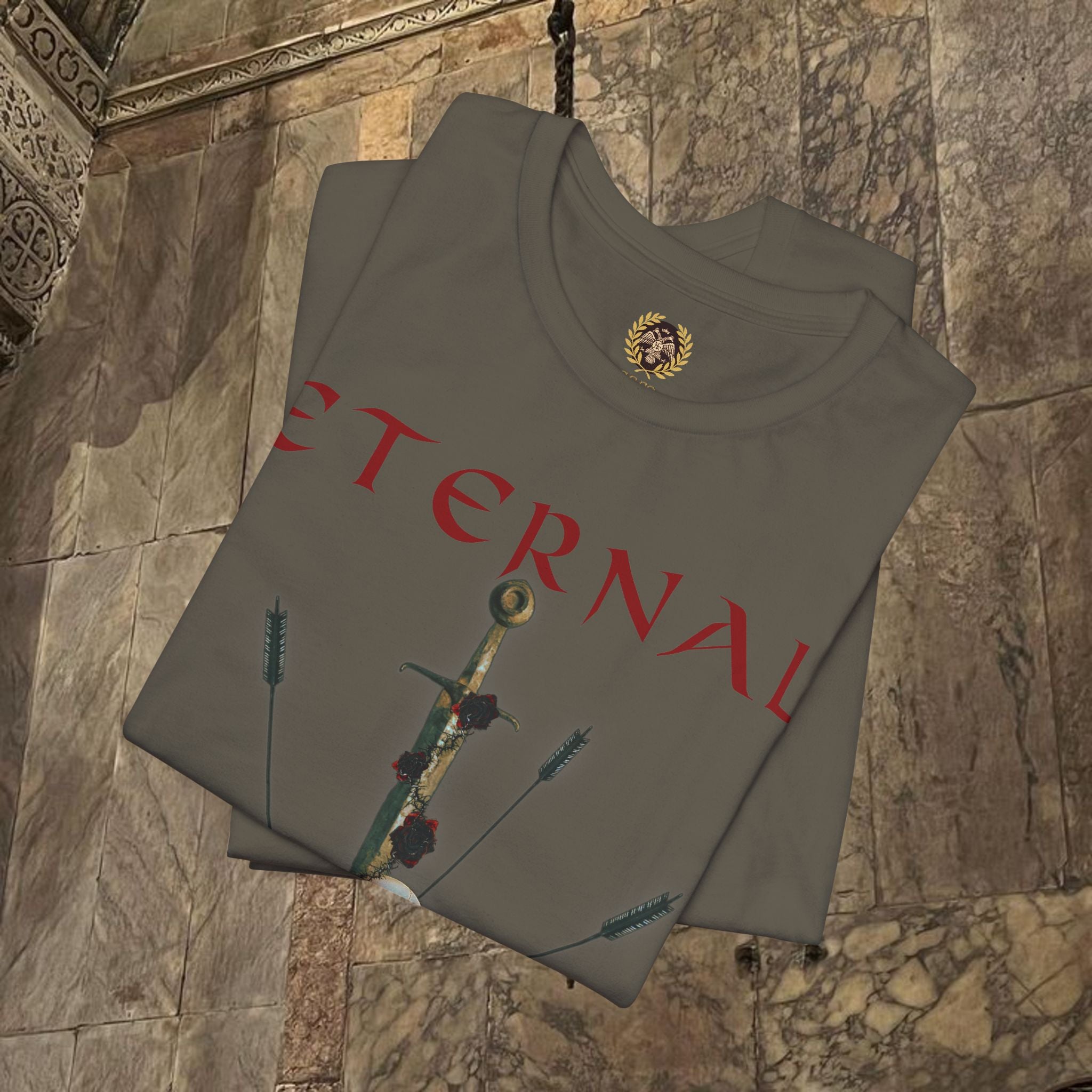 Eternal Glory of the Last Battle Cotton Graphic T-Shirt