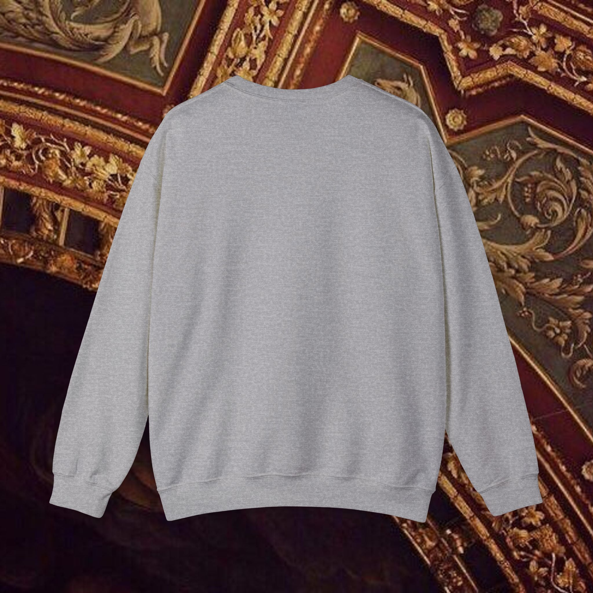 The Goddess's Protection Classically-Inspired Cotton Graphic Sweatshirt