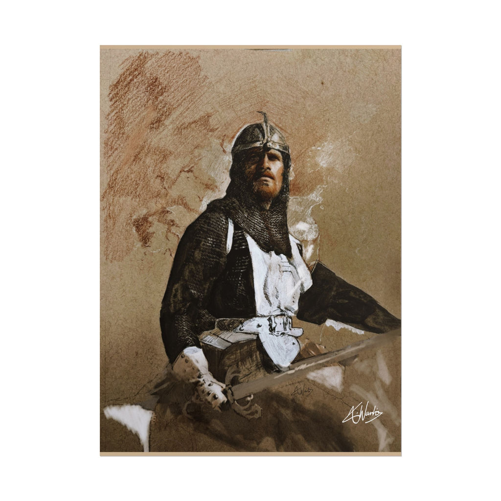 The Knight's Rest Medieval Fantasy Print