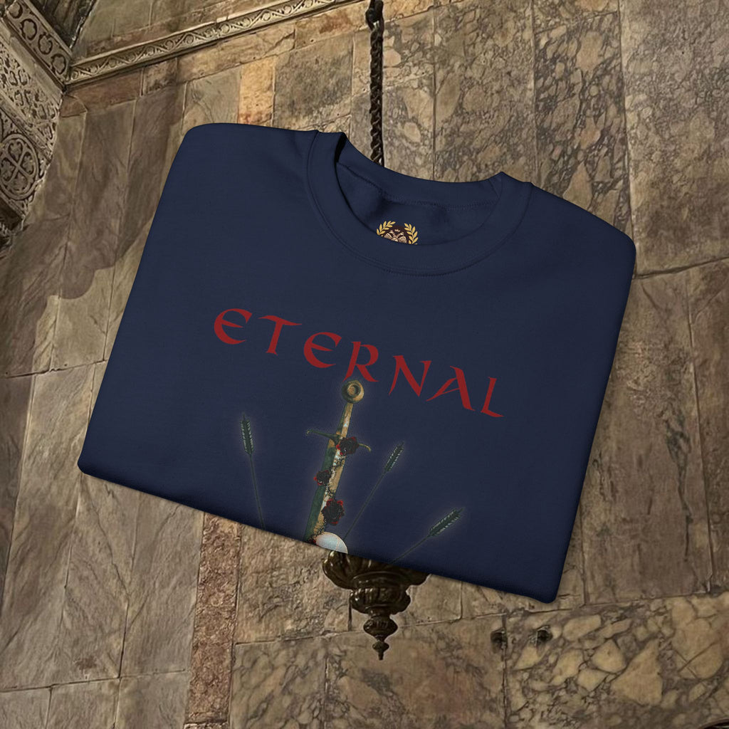Eternal Glory of the Last Battle Crewneck Graphic Sweatshirt