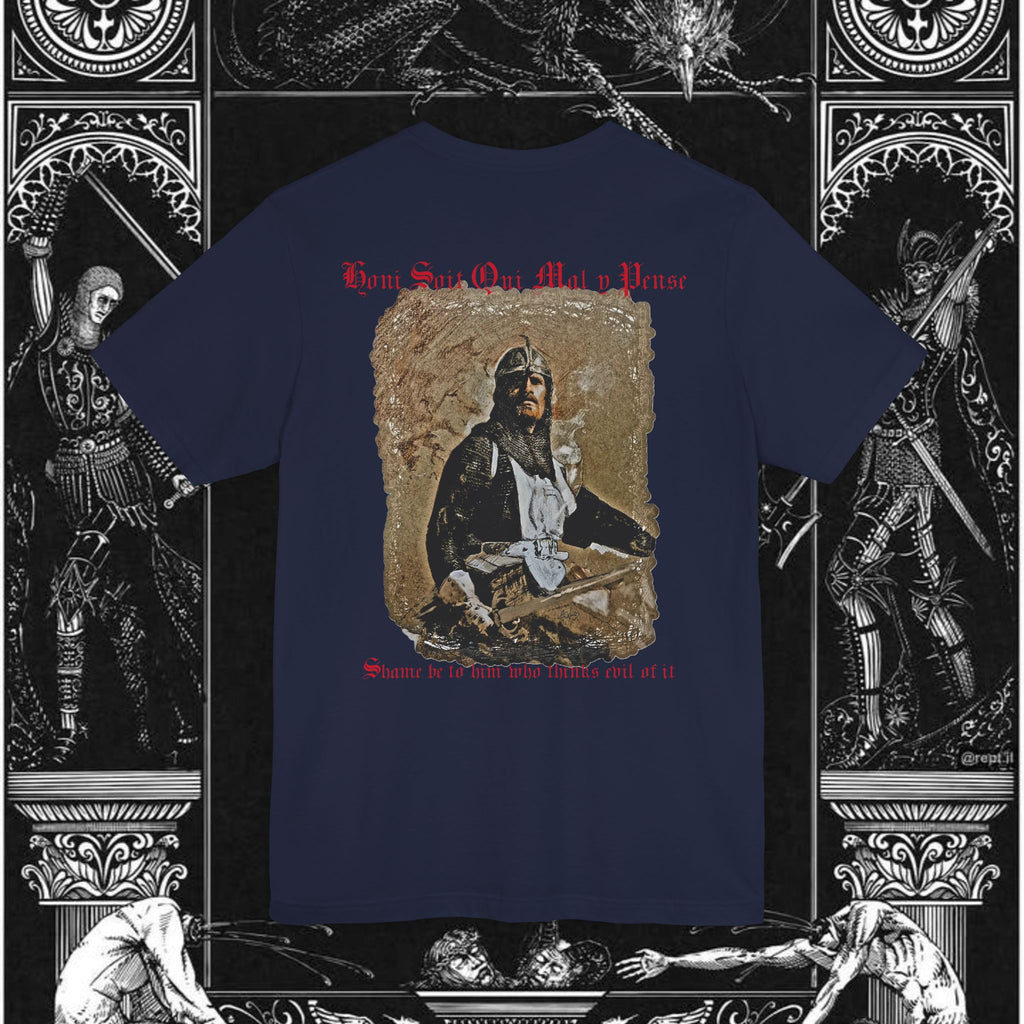 The Knight's Rest Medieval Fantasy Graphic T-Shirt