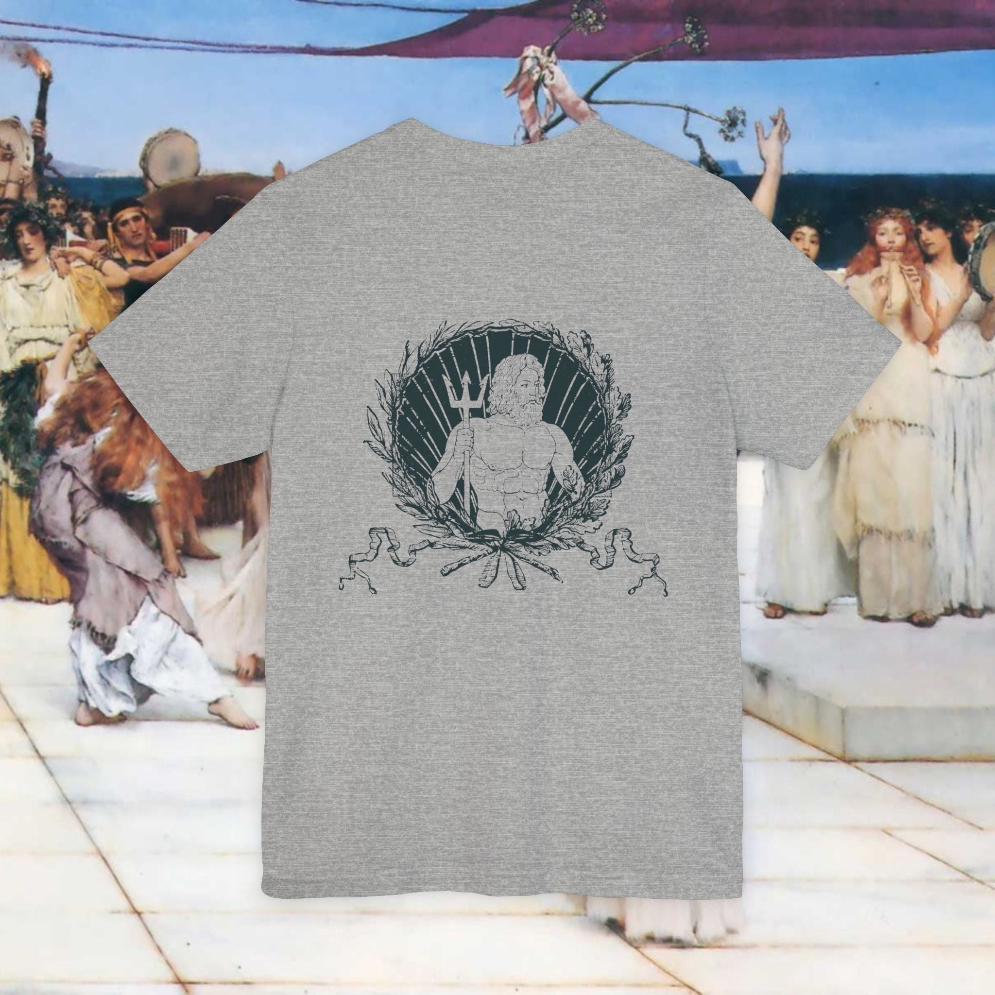 Neptune's Domain Roman Sea God T-Shirt
