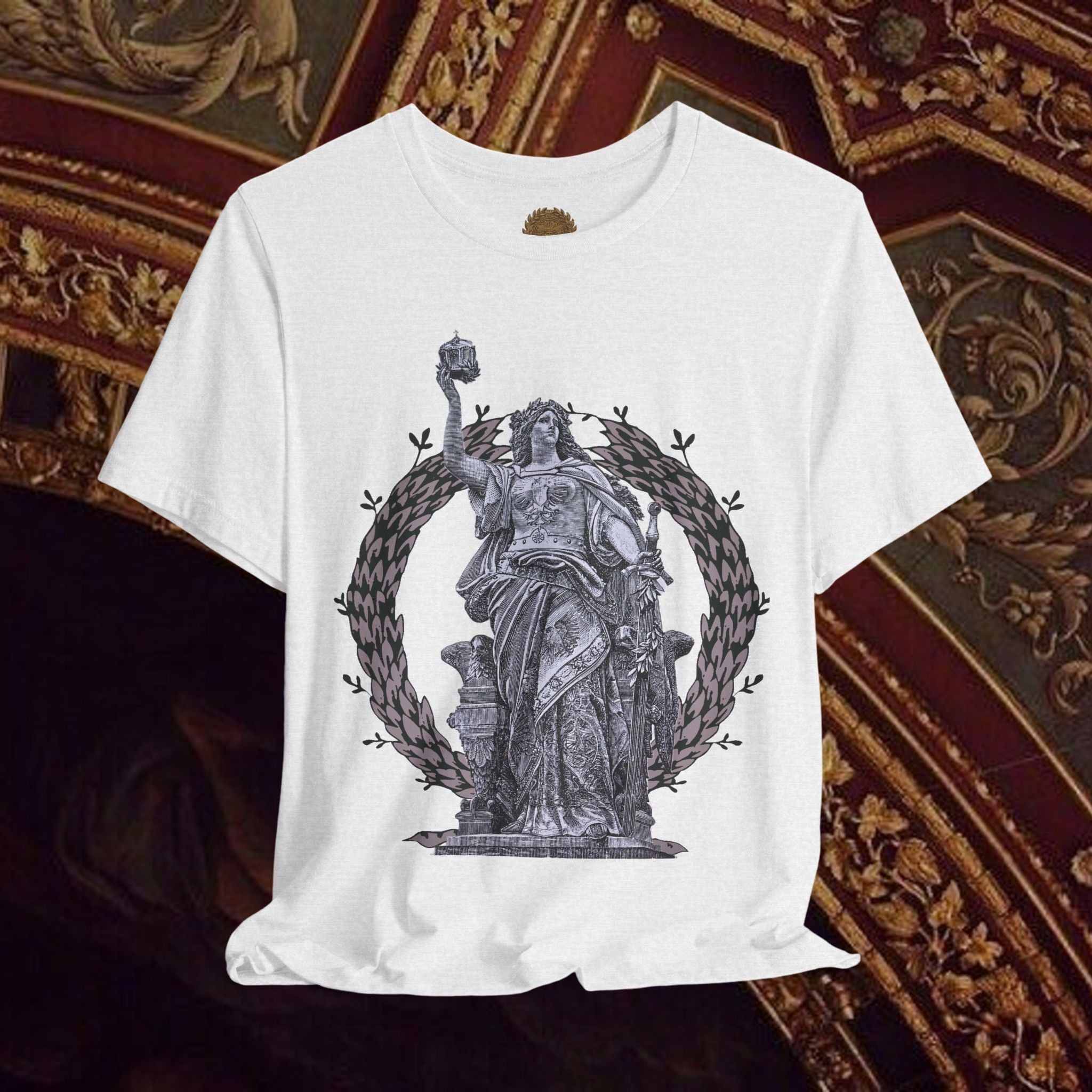 Goddess Victory Neo-Classical Inspired Graphic T-Shirt