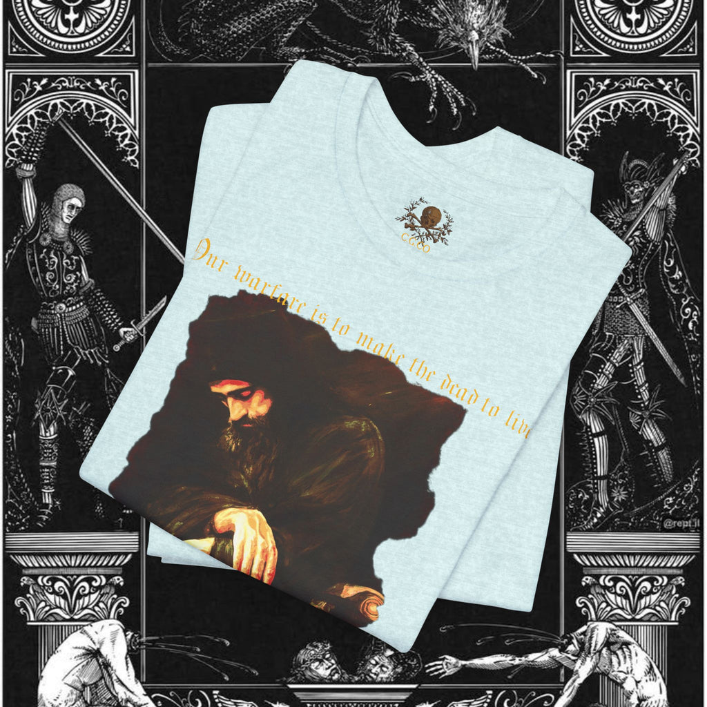 Man's Memento Medieval Fantasy Graphic T Shirt