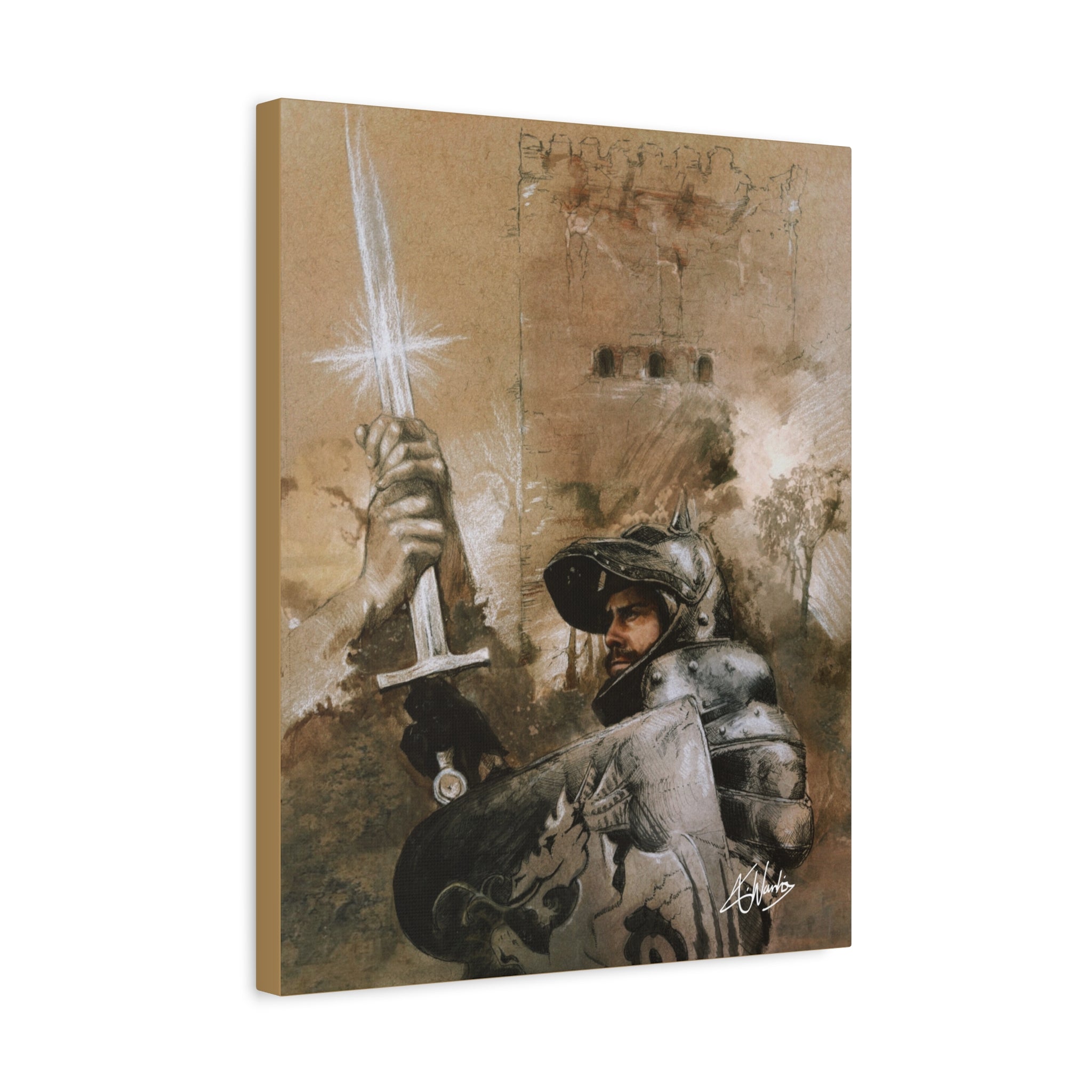 The King's Destiny Medieval Fantasy Canvas