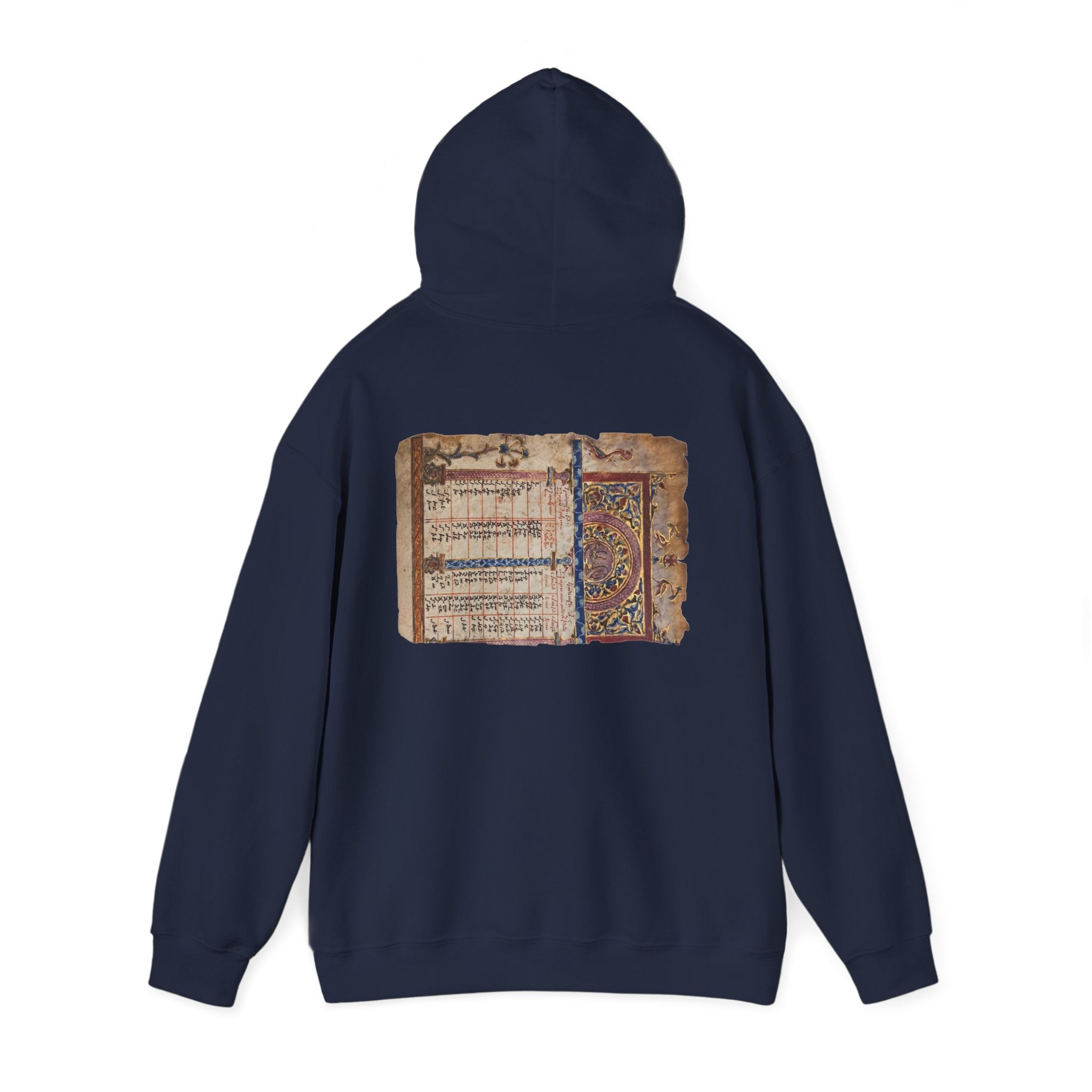 Manuscript of the Ancients Graphic Artistic Hoodie
