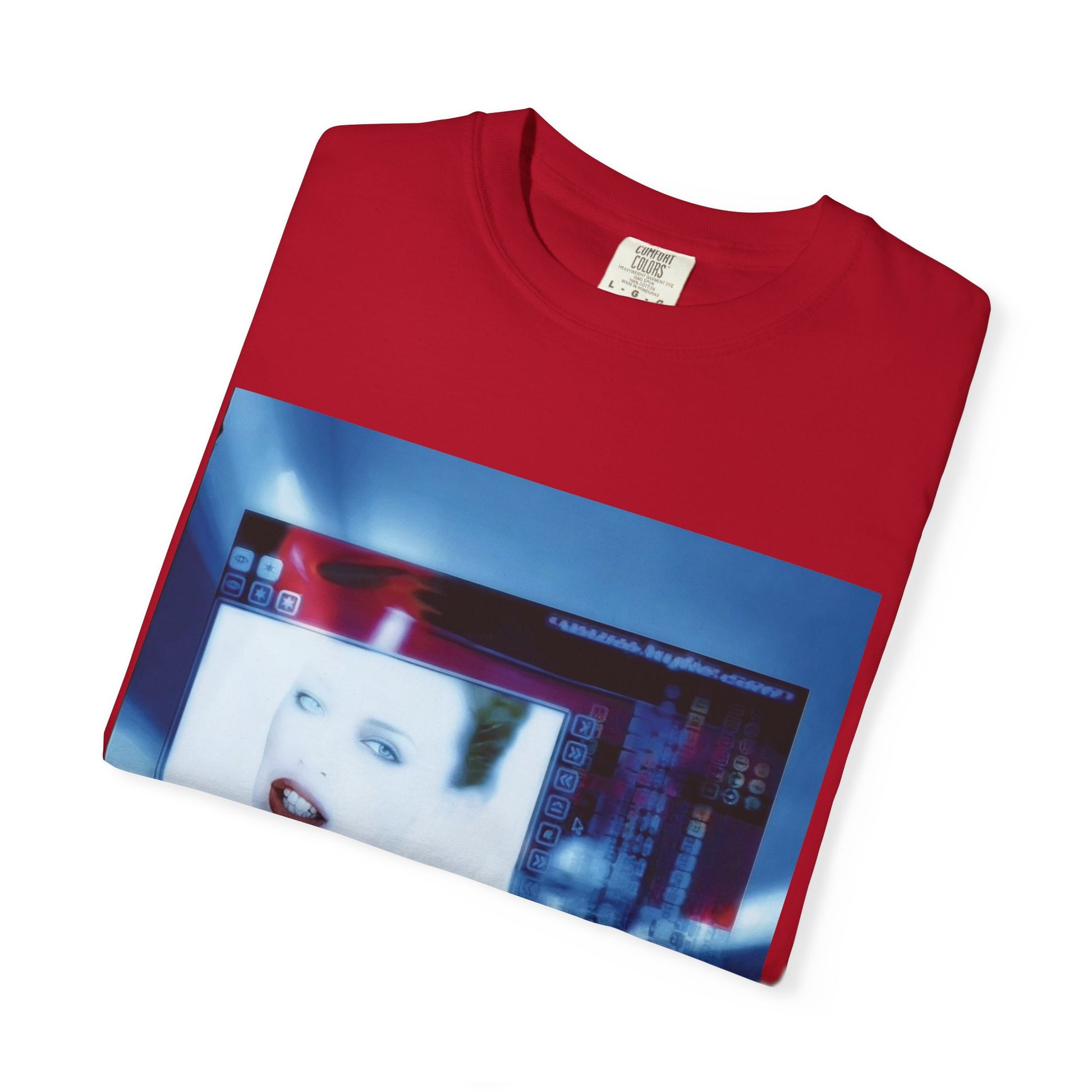 Digital Pop up Cyber Y2k Graphic TShirt