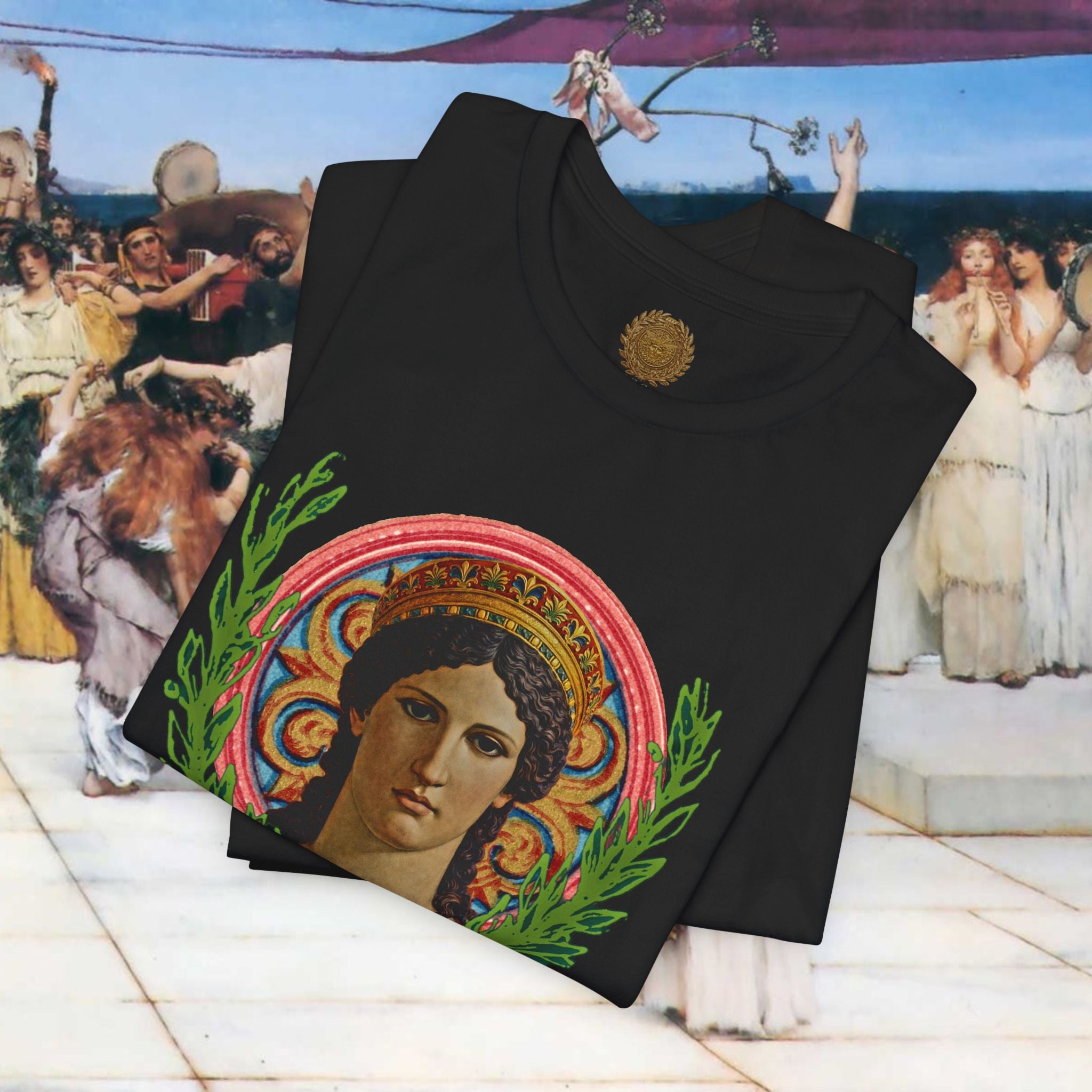 Hera's Wondering – Greek Goddess Coloured Diadem T-Shirt