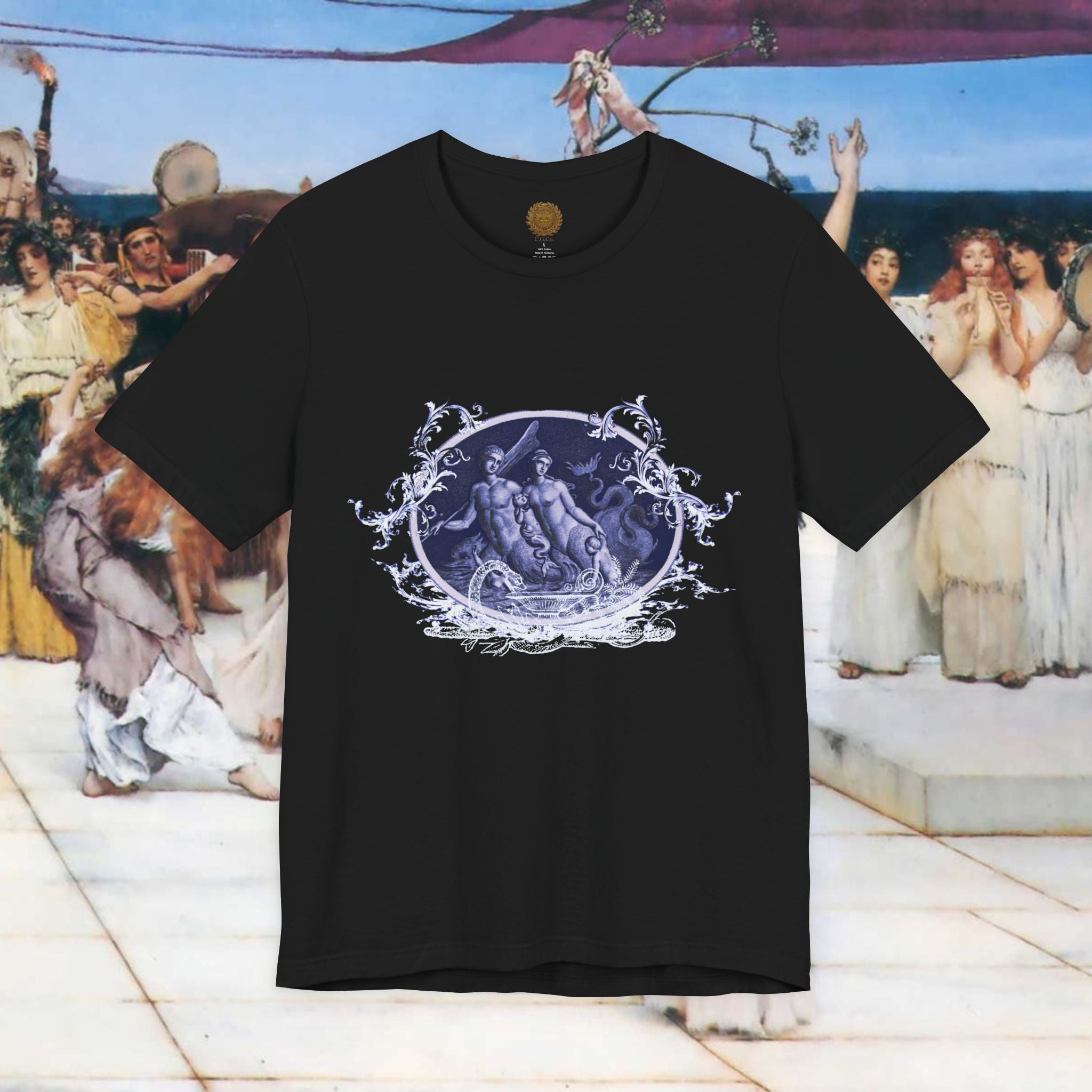 Dagon Graphic T-Shirt – Ancient Fish God of Mesopotamian Mythology | Classical History Gift