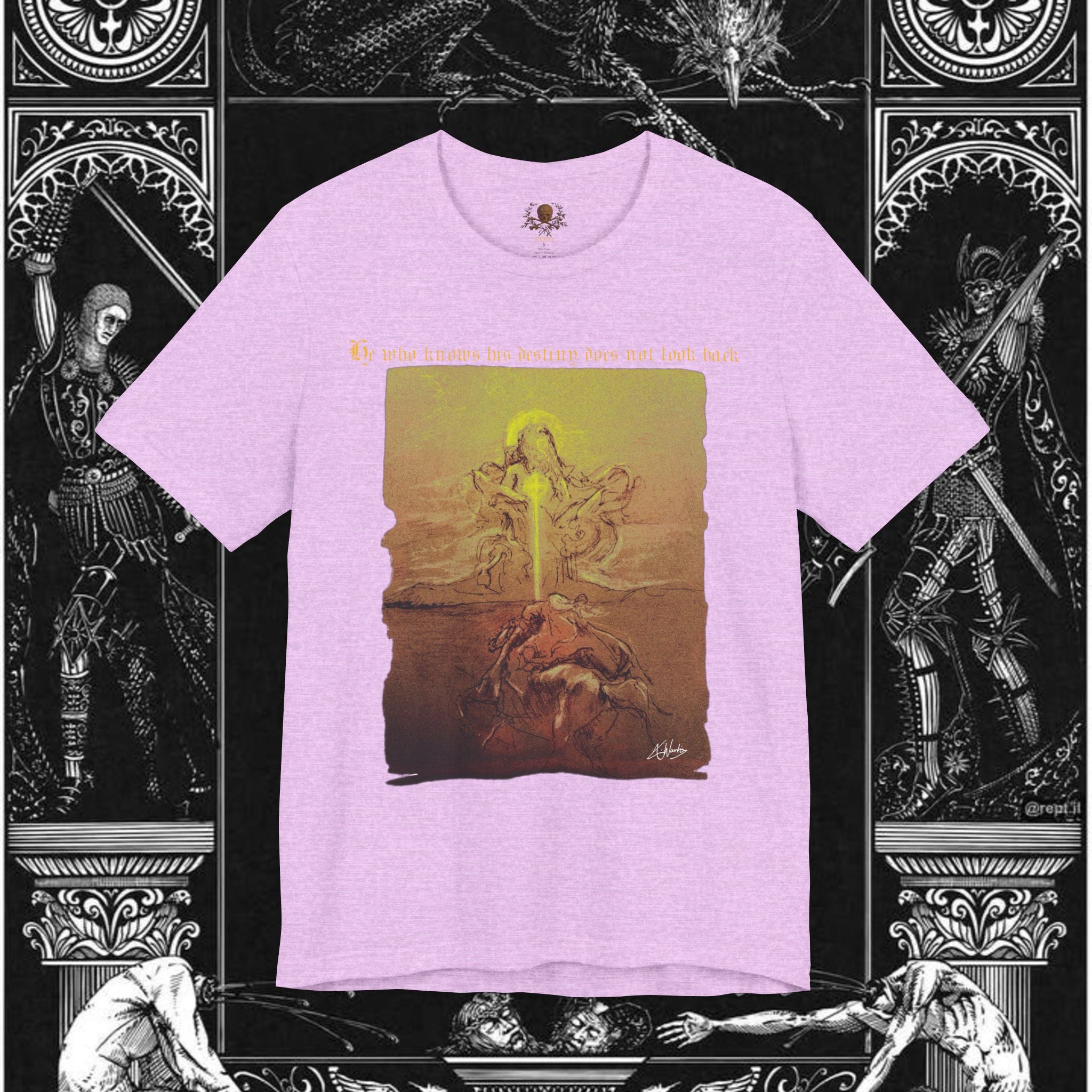 The Destiny of Man Medieval Fantasy Graphic Shirt