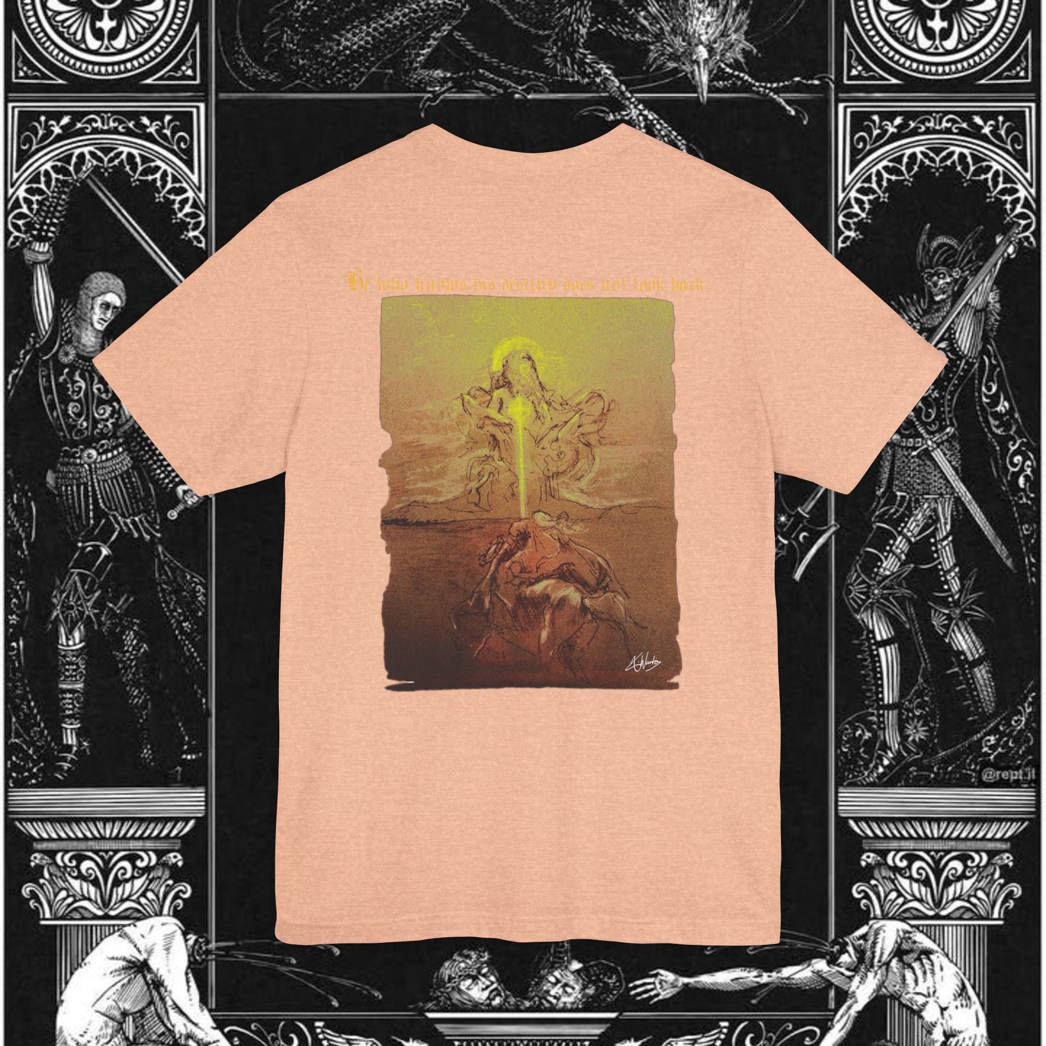 The Destiny of Man Medieval Fantasy Graphic Shirt