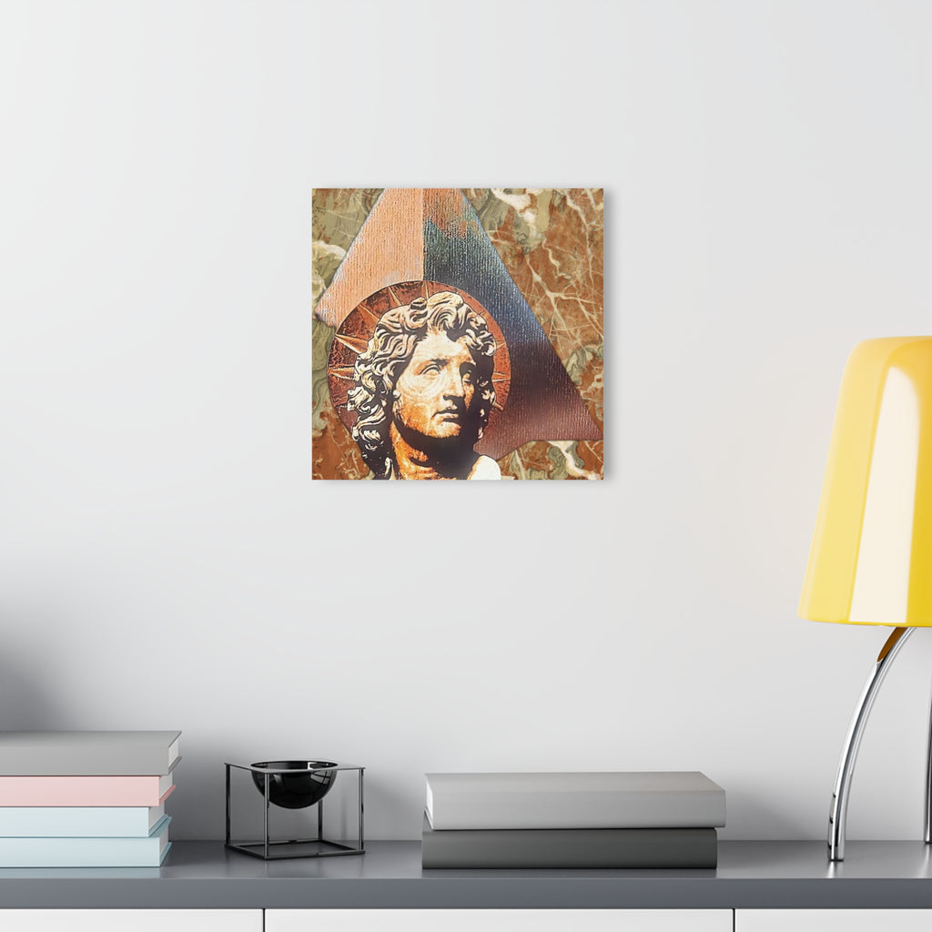 Alexander The Great In Egypt Pyramid Acrylic Print