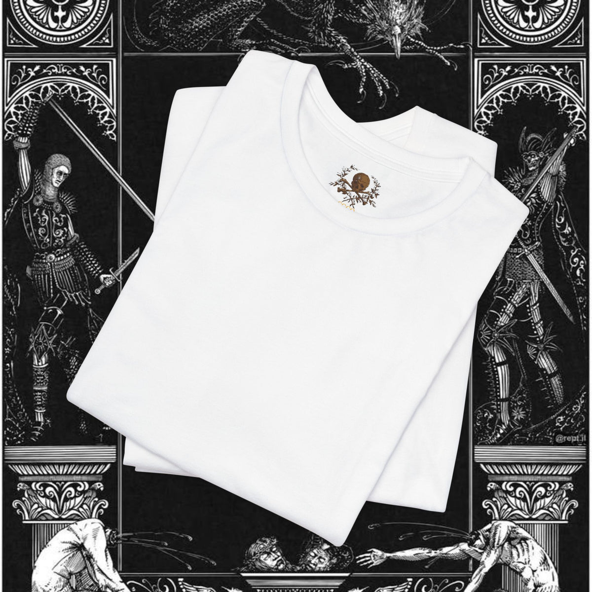 The Circle of Life Medieval Fantasy Inspired Graphic Shirt