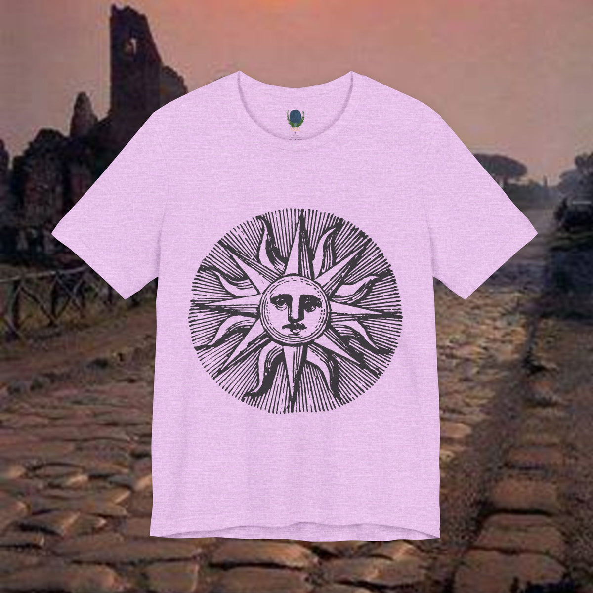 Summer Sun Mediterranean Graphic T-Shirt