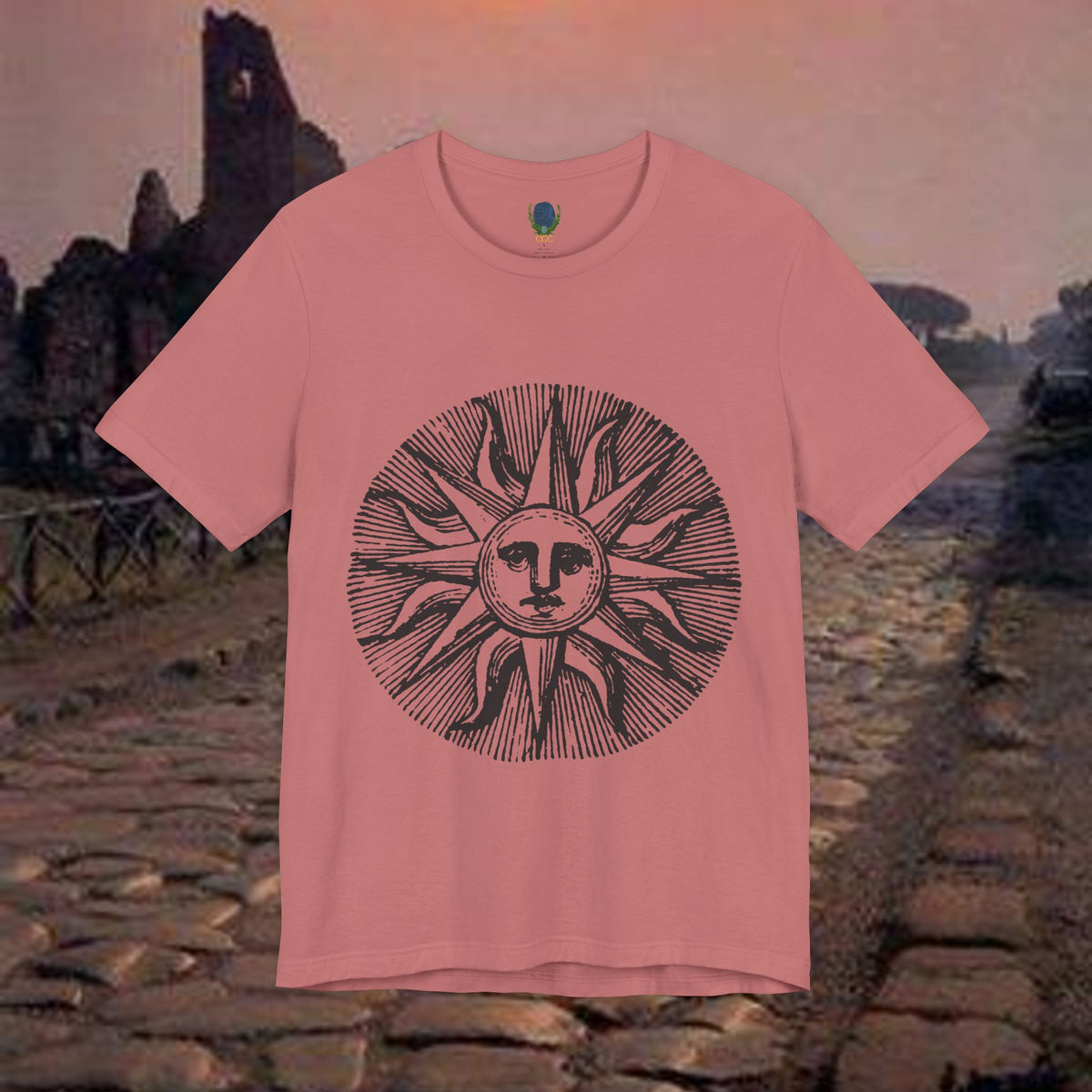 Summer Sun Mediterranean Graphic T-Shirt