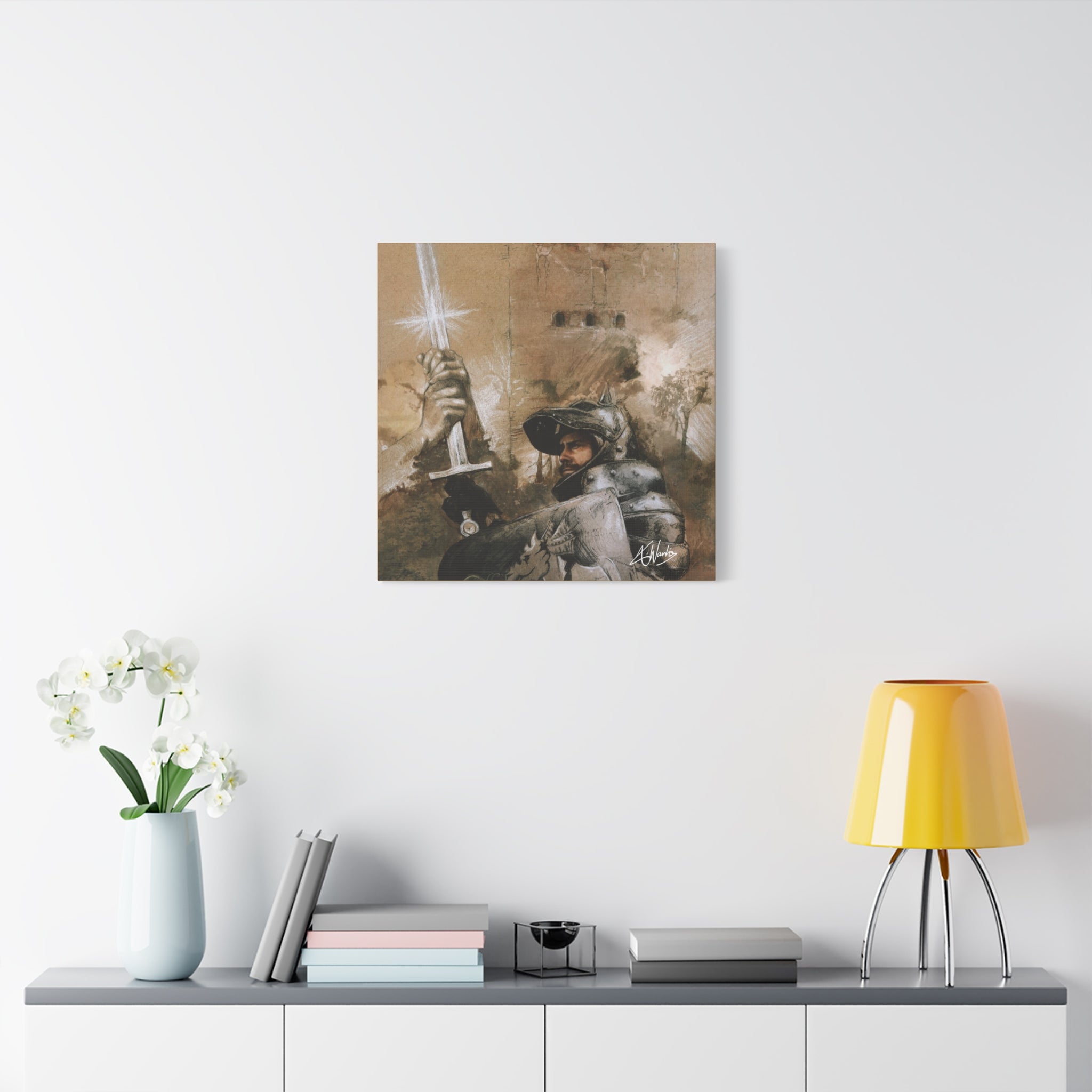 The King's Destiny Medieval Fantasy Canvas
