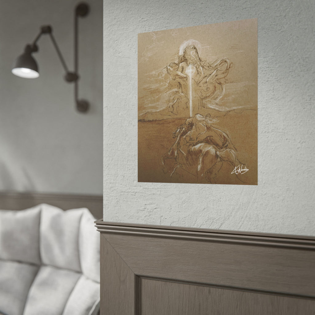 The King's Destiny Medieval Fantasy Fine Art Print
